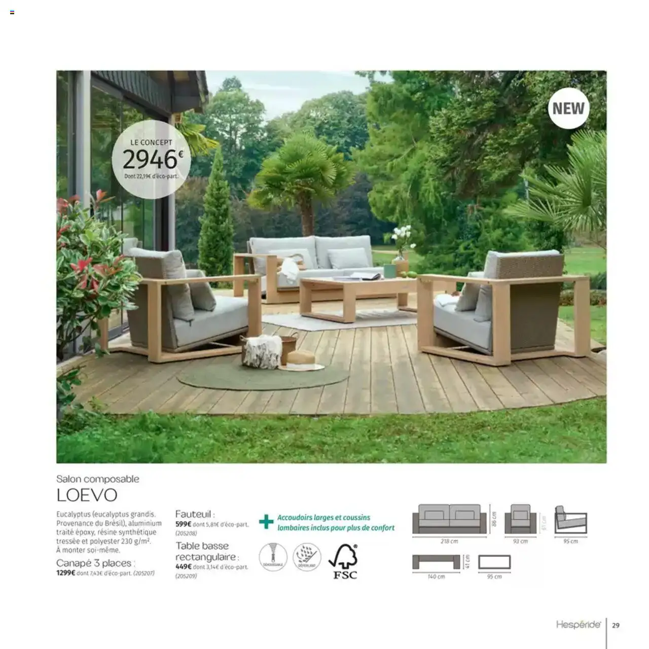  | Page: 29 | Produits: Canapé, Fauteuil, Table basse, Table
