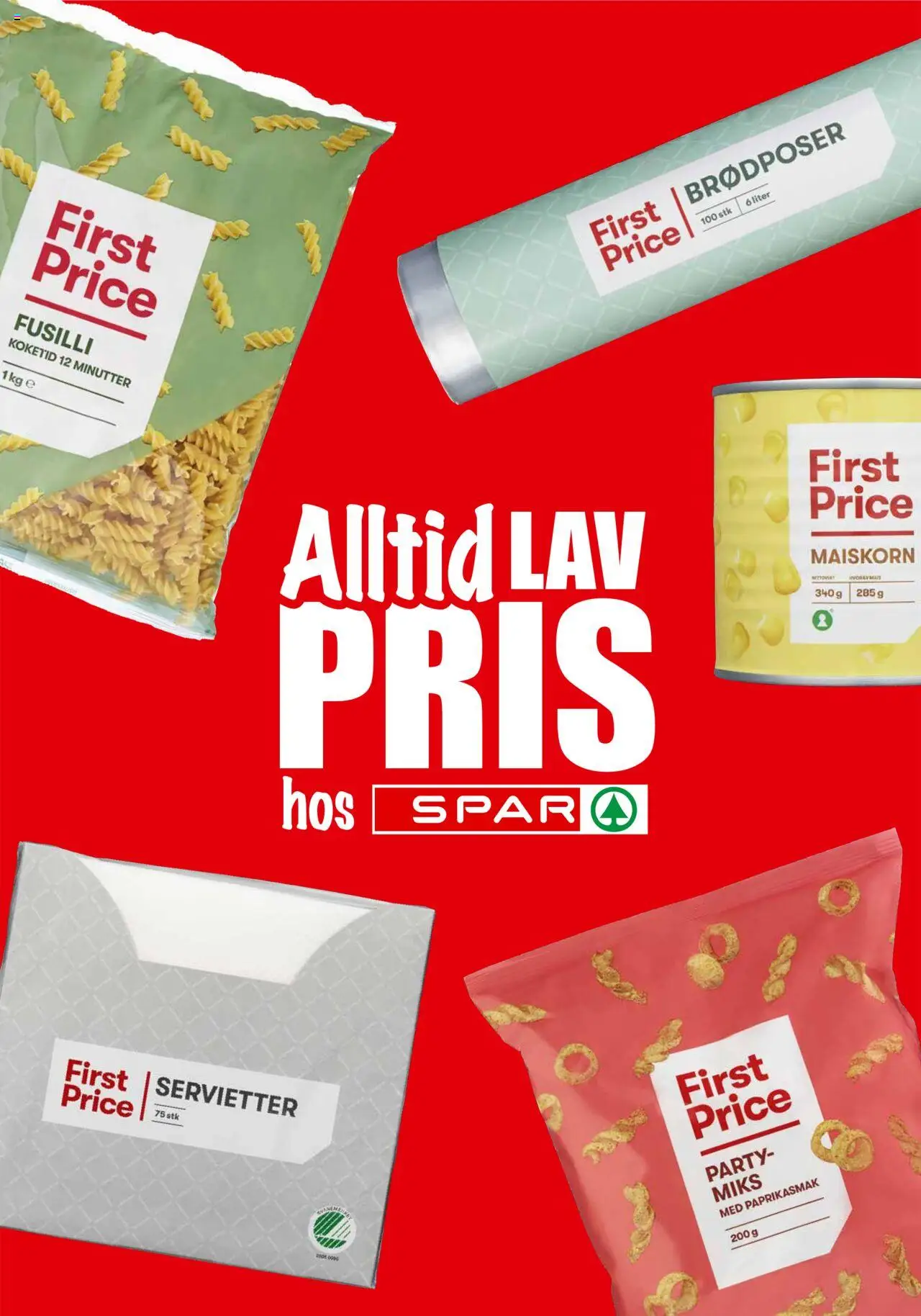 | Side: 16 | Produkter: Pasta, Snacks, Суміш дитяча, Servietter