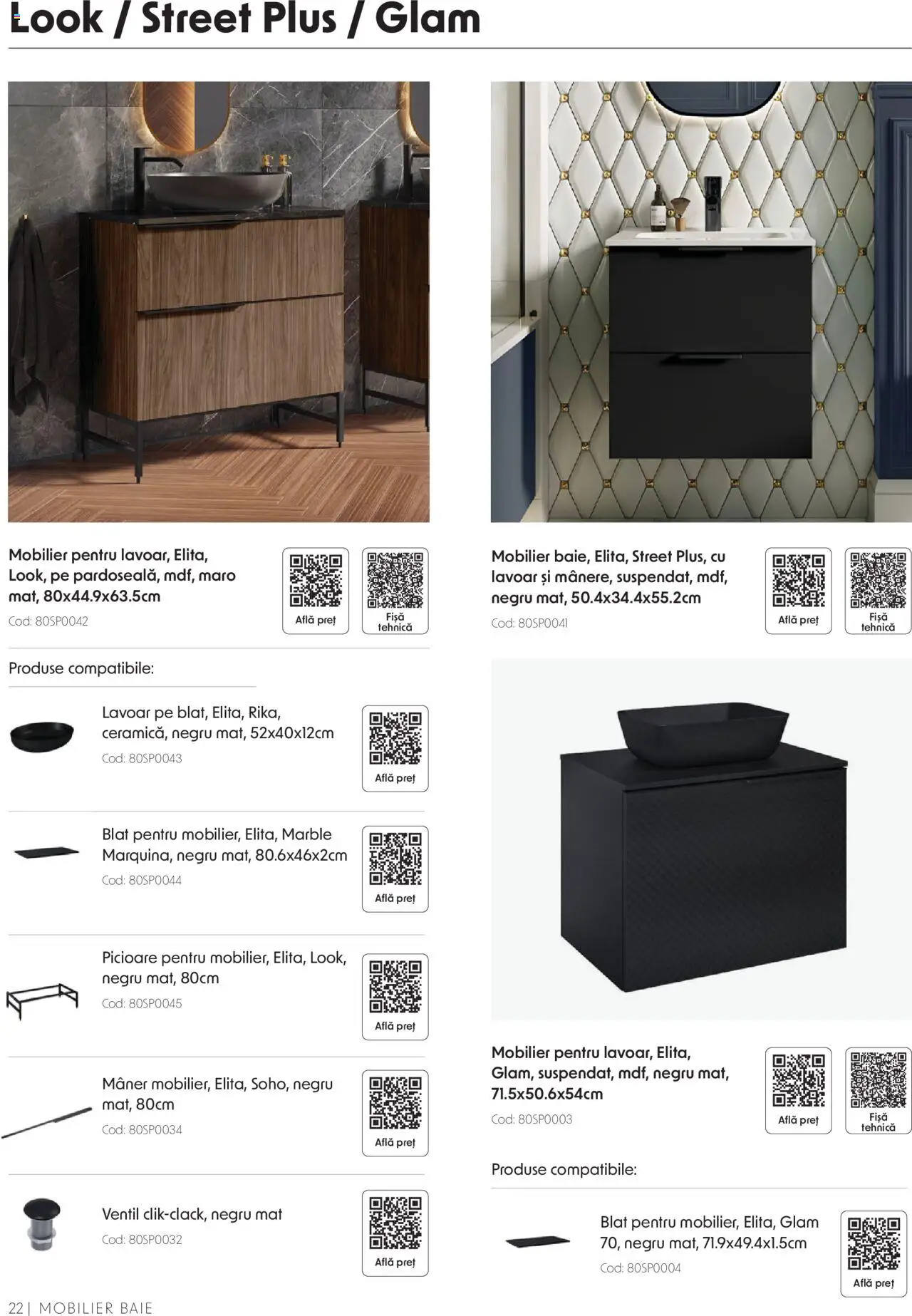 Catalog Romstal – valabil de la 25.11.2024 | Pagină: 22 | Produse: Mâner, Lavoar
