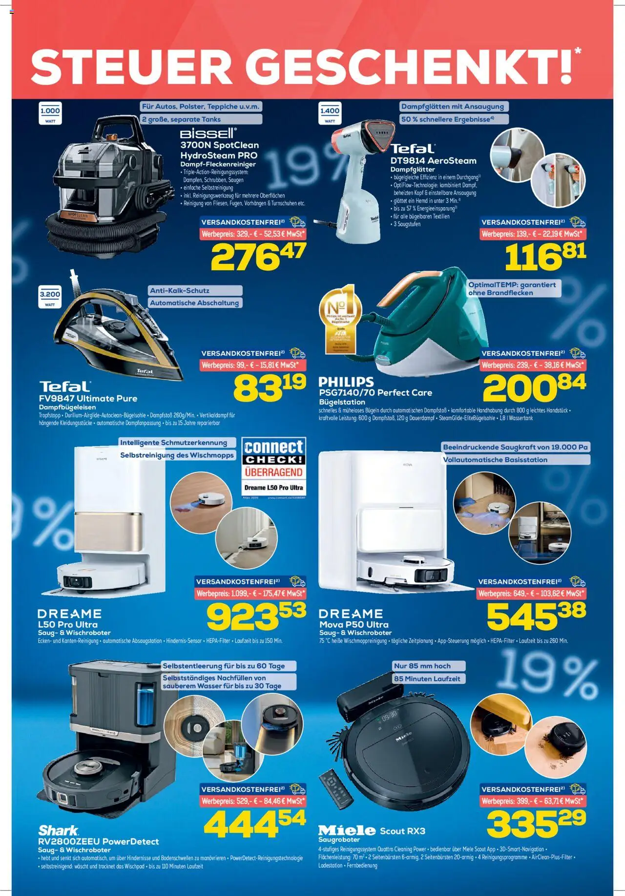 Euronics  Aktueller Prospekt - gültig ab dem 13.08.2025 | Seite: 7 | Produkte: Miele, Philips, Wasser, Hemd
