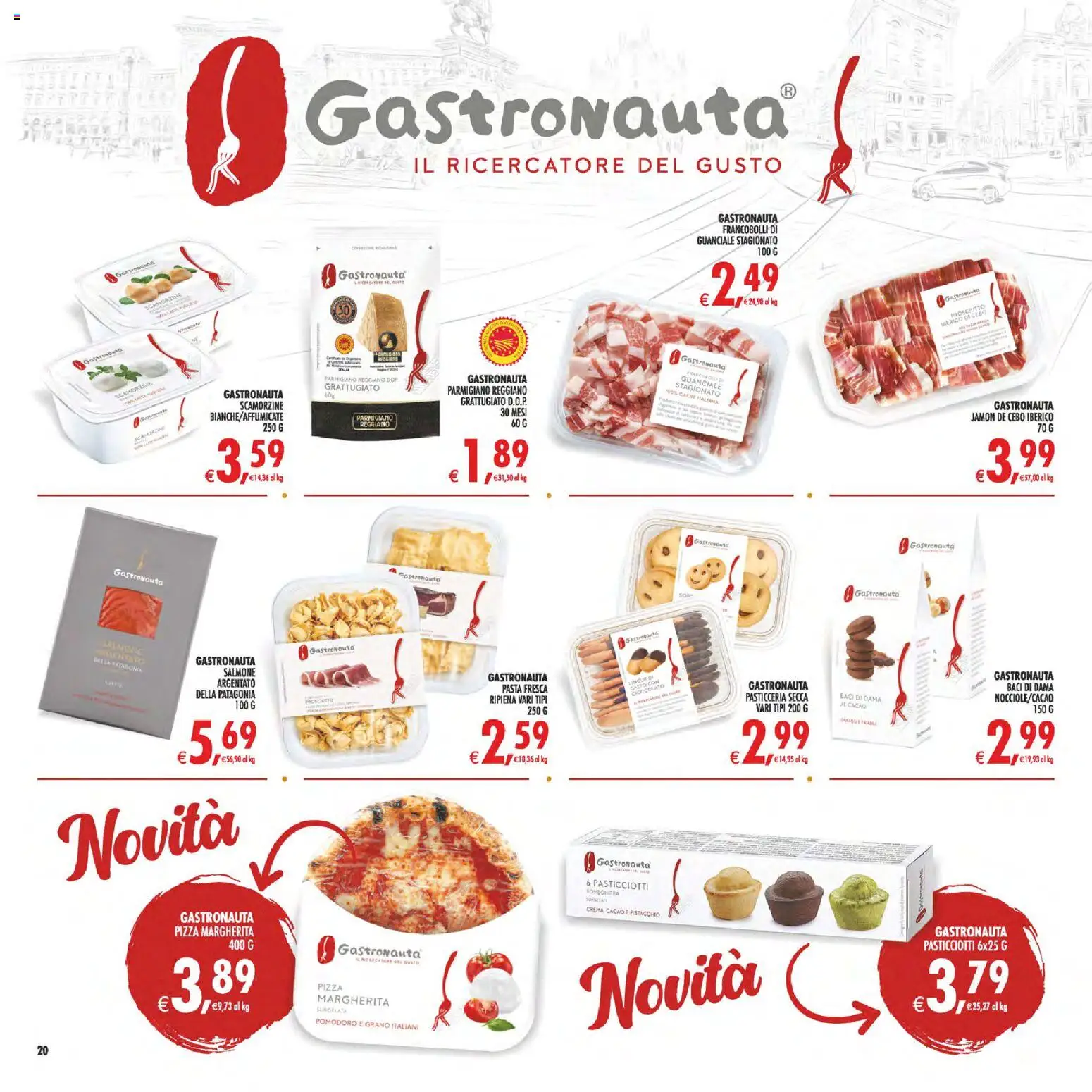 Volantino Decò del 07.04.2026 | Pagina: 20 | Prodotti: Crema, Pizza, Pomodoro, Parmigiano