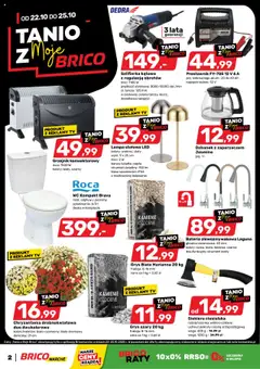 Pogląd oferty "Brico Marché Gazetka - Tanio z Moje Brico" - ważna od 22.10.2025