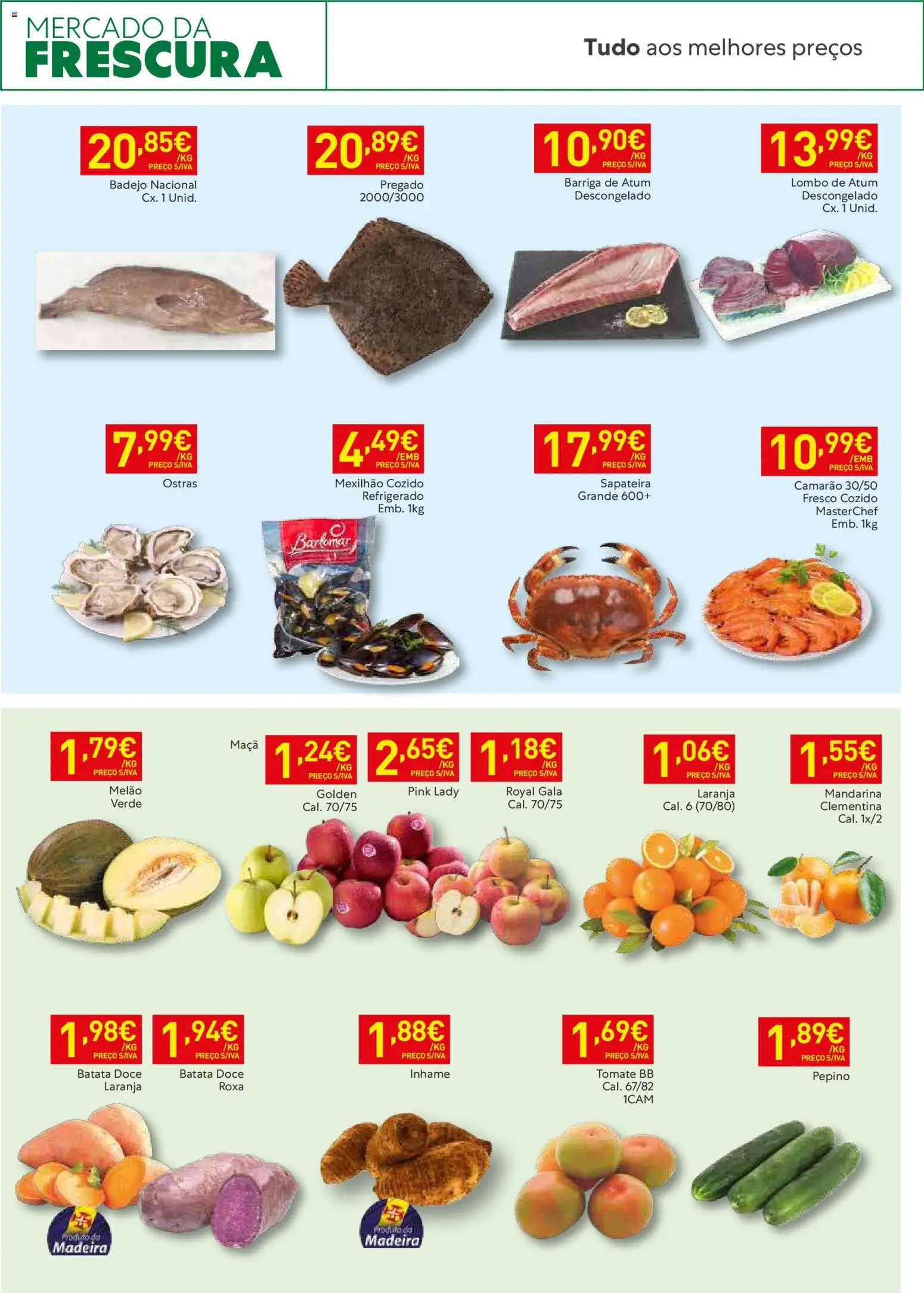 Recheio folheto Madeira │ válido de 13.01.2026 | Página: 4 | Produtos: Atum, Maça, Sapateira, Tomate