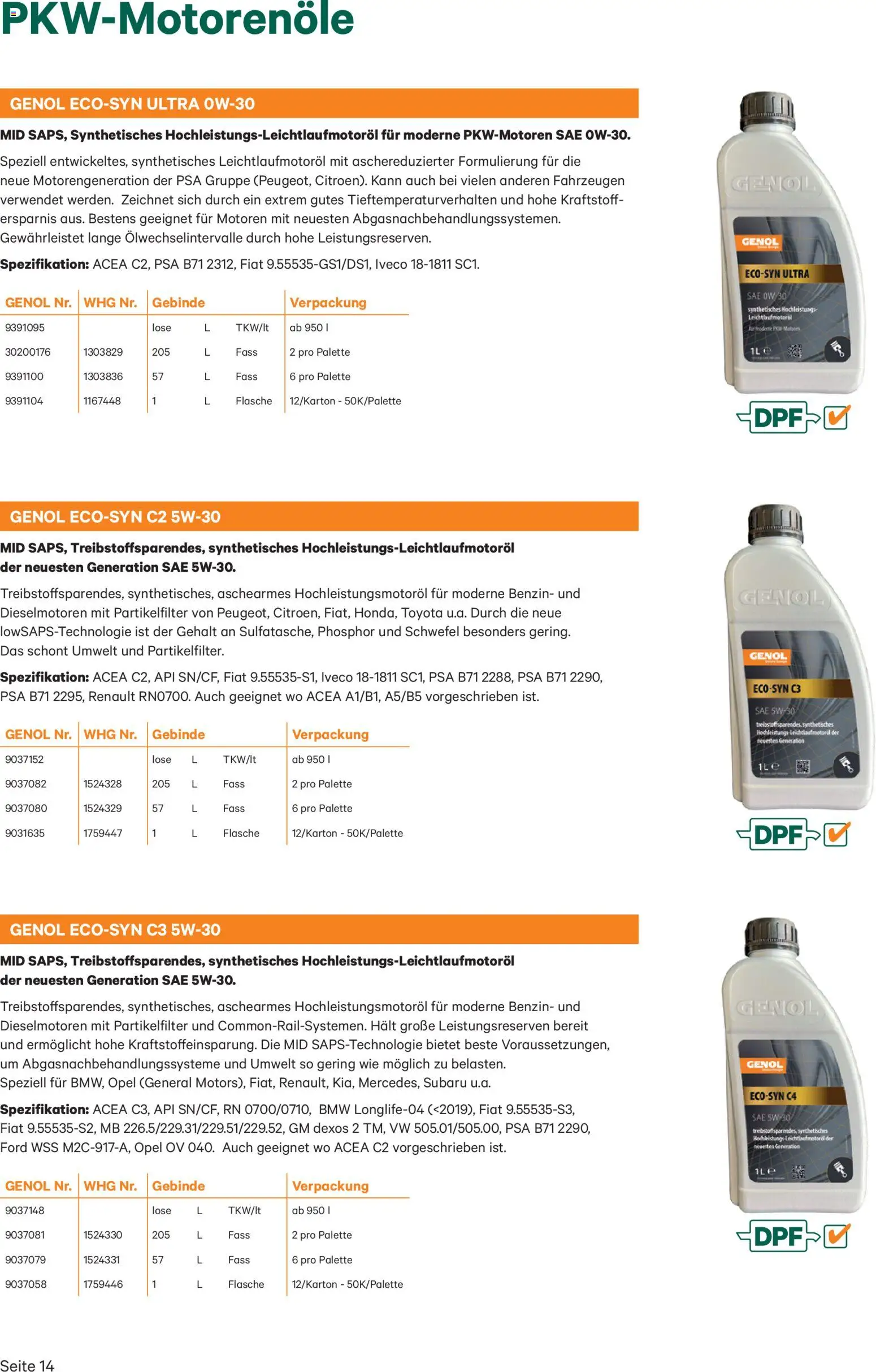 Lagerhaus Genol - Produkt- übersicht gültig ab 03.12.2025 | Seite: 14