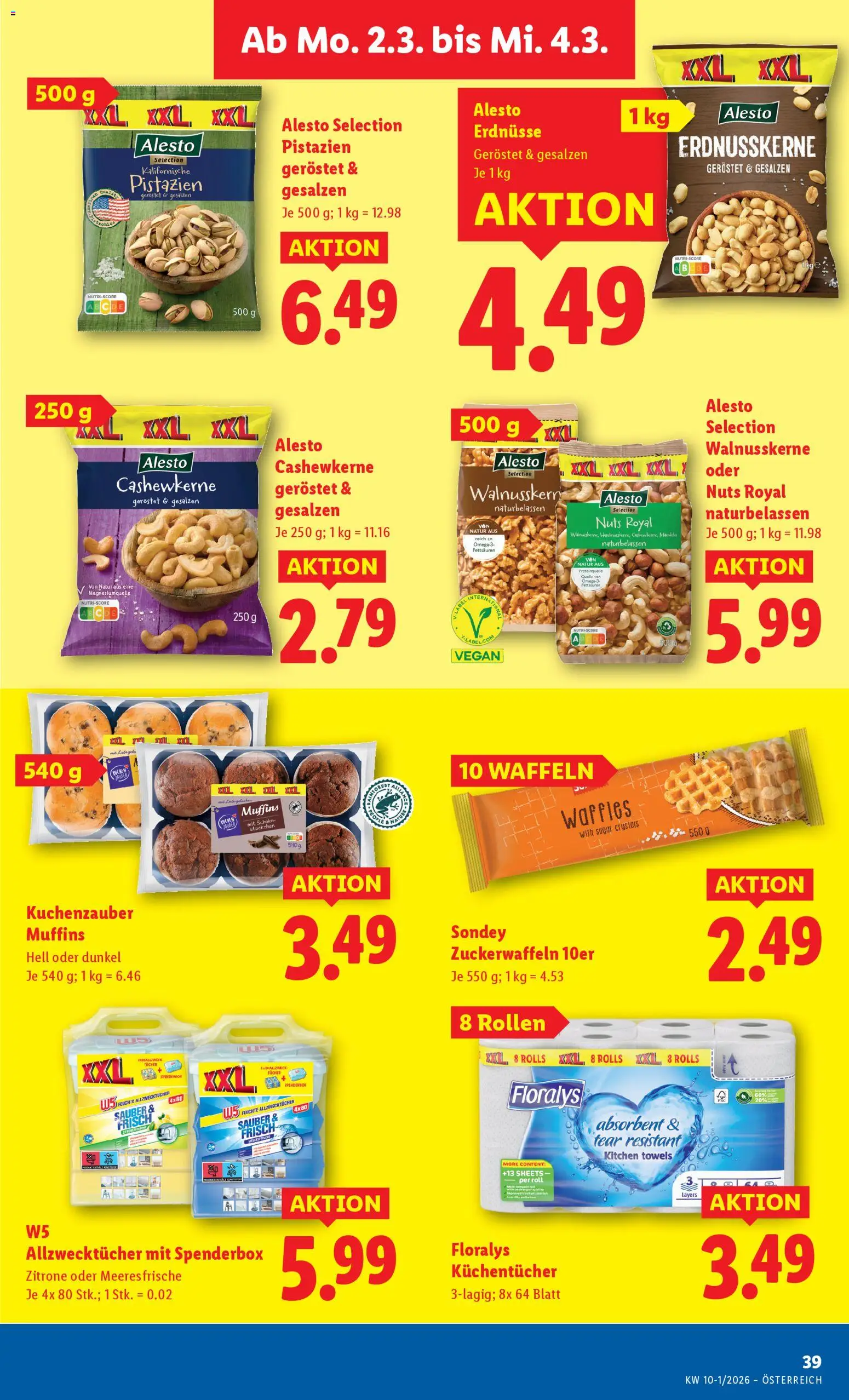 Lidl Flugblatt - Oberpullendorf, Güssing, Oberwart gültig ab 26.02.2026 | Seite: 44 | Produkte: Zitrone, Папионка, Rum