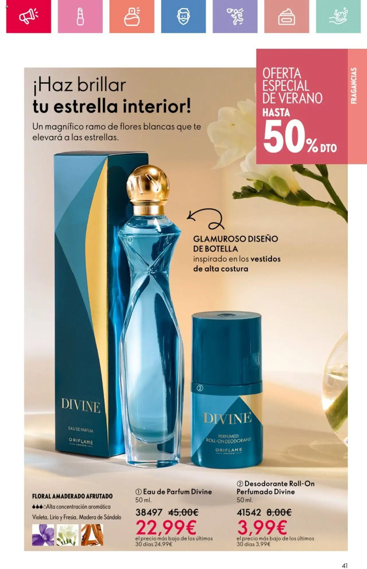 Oriflame - Catálogo Campaña 9 │ válido desde el 22.06.2025 | Página: 41 | Productos: Perfume, Desodorante, Té, Eau de parfum