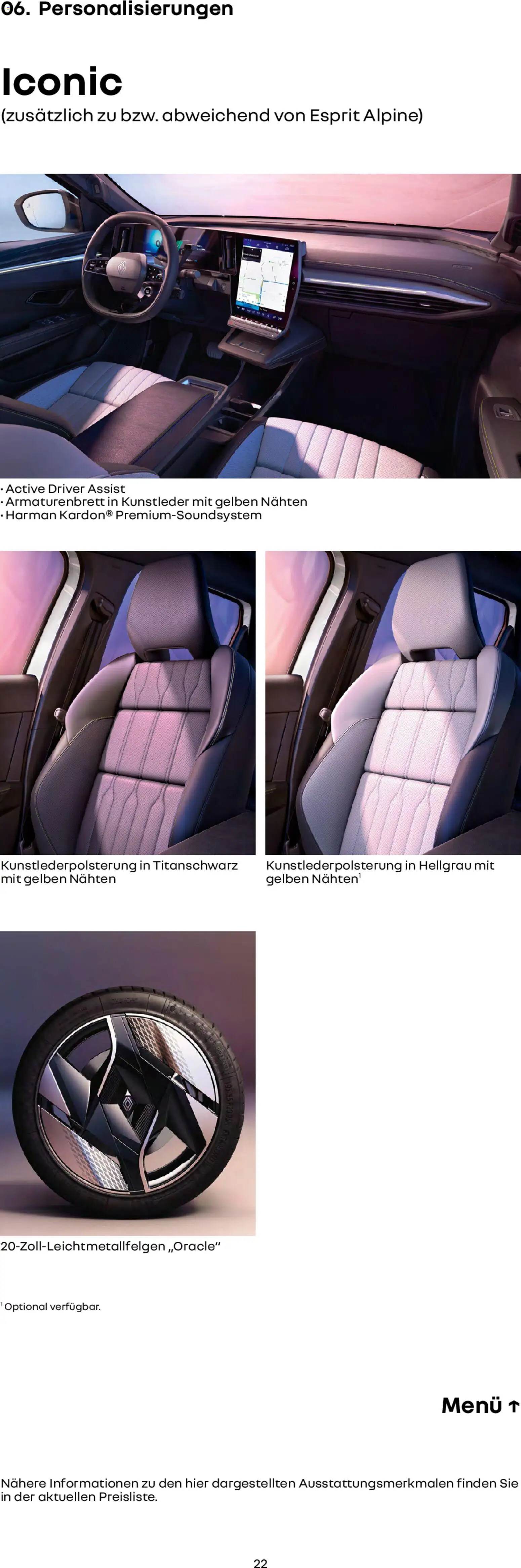 Renault Scenic E-Tech – gültig ab 15.01.2026 | Seite: 22