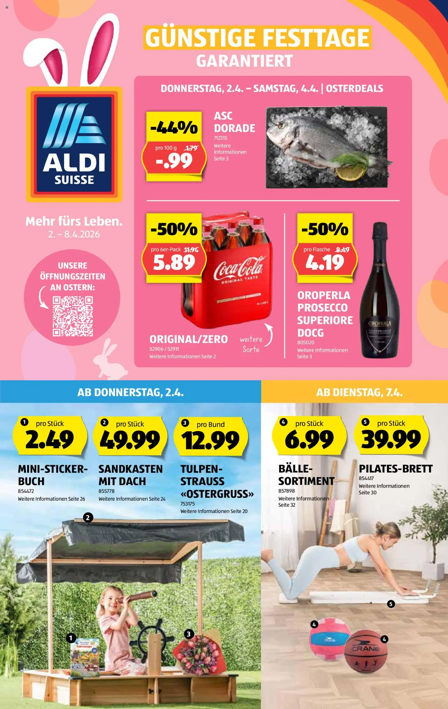 Aldi aktionen – gültig ab 02.04.2026 | Seite: 1 | Produkte: Coca Cola