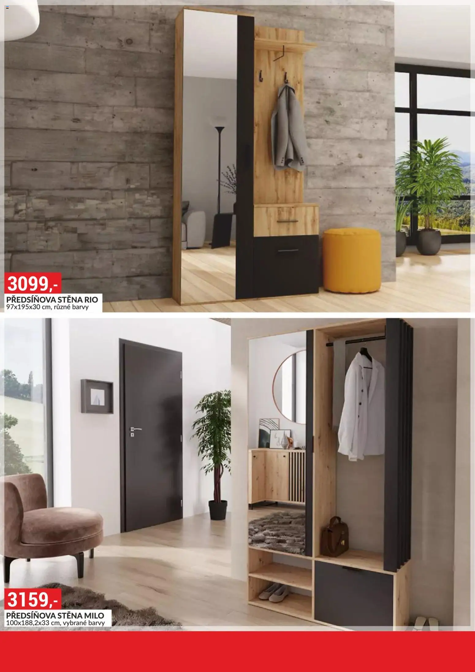 BAUMAX leták - Objevte svět nábytku od 01.04.2026 | Strana: 32 | Produkty: Předsíňová stěna, Barvy
