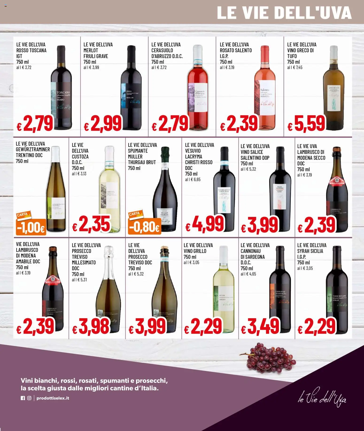 Volantino Galassia del 27.11.2025 | Pagina: 21 | Prodotti: Vino, Uva, The, Spumante