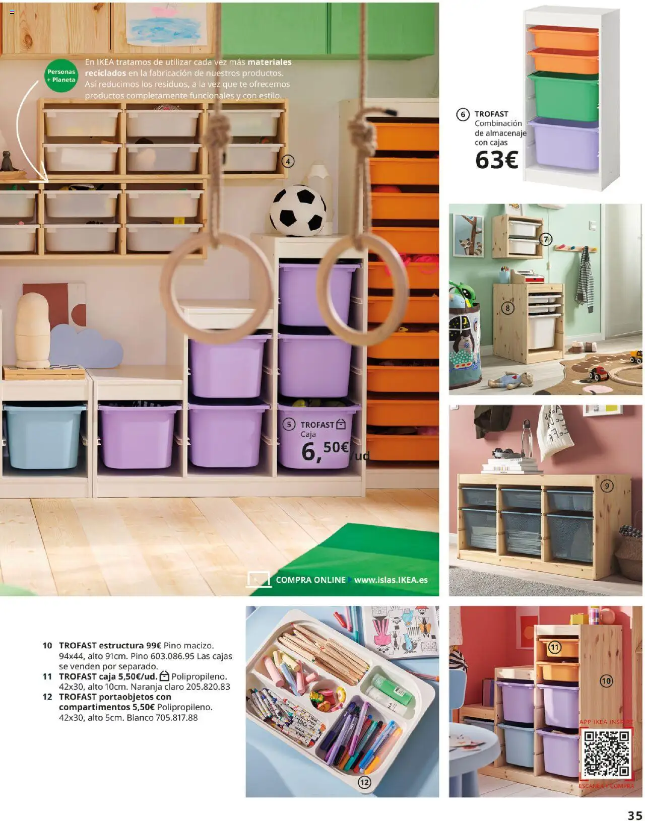 Catálogo IKEA y los niños │ válido desde el 01.09.2025 | Página: 35 | Productos: Té, Almacenaje, Caja