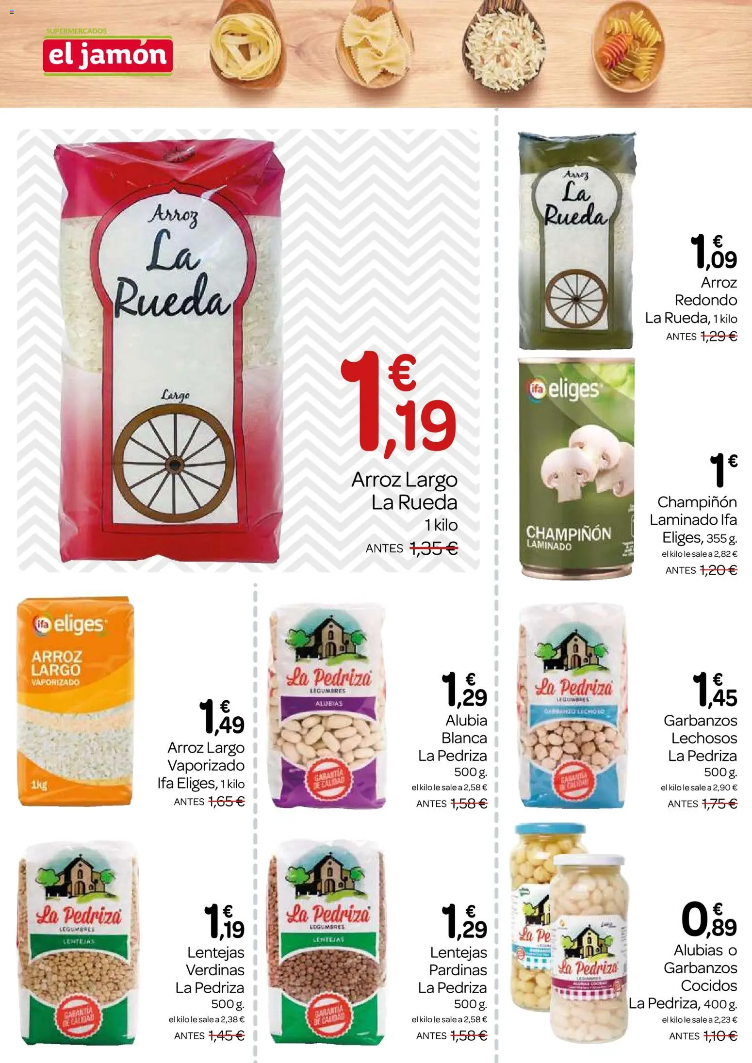 Supermercados El Jamón folleto │ válido desde el 26.02.2026 | Página: 6 | Productos: Jamón, Arroz