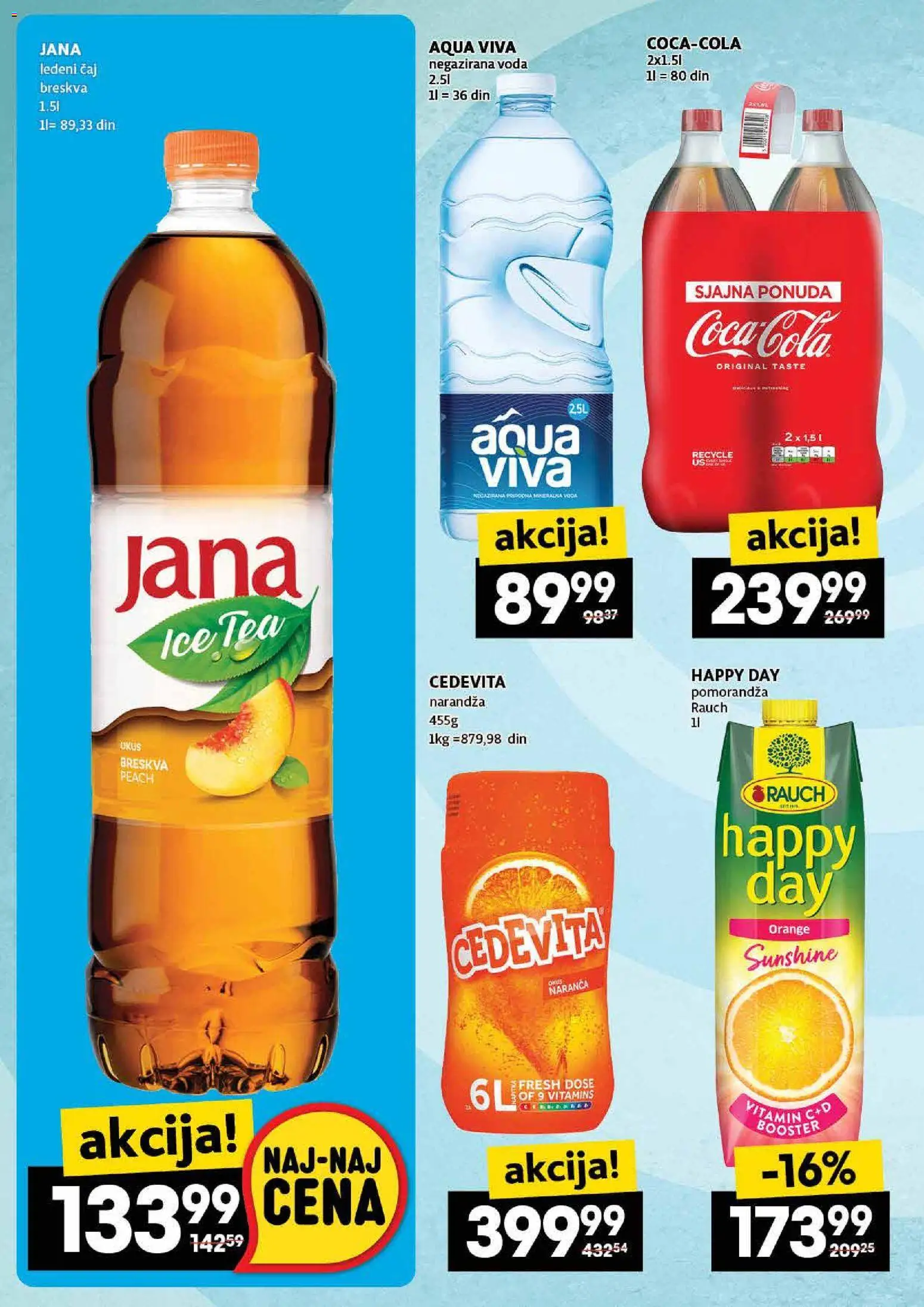 Idea katalog - važi od 30.10.2025 | Strana: 24 | Proizvode: Cedevita, Negazirana voda, Voda, Breskva