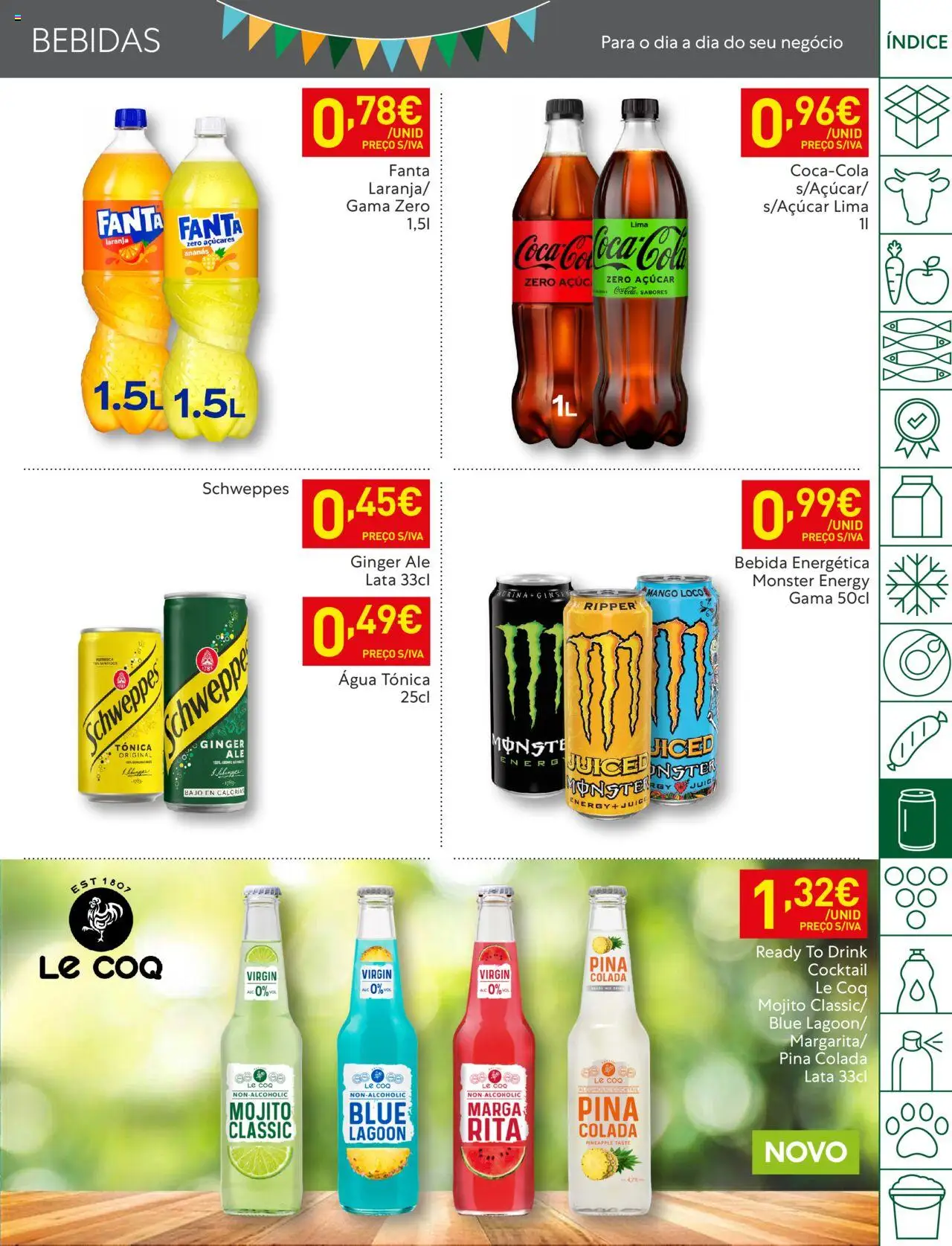 Recheio folheto │ válido de 24.06.2025 | Página: 33 | Produtos: Agua, Fanta, Açúcar, Coca-cola