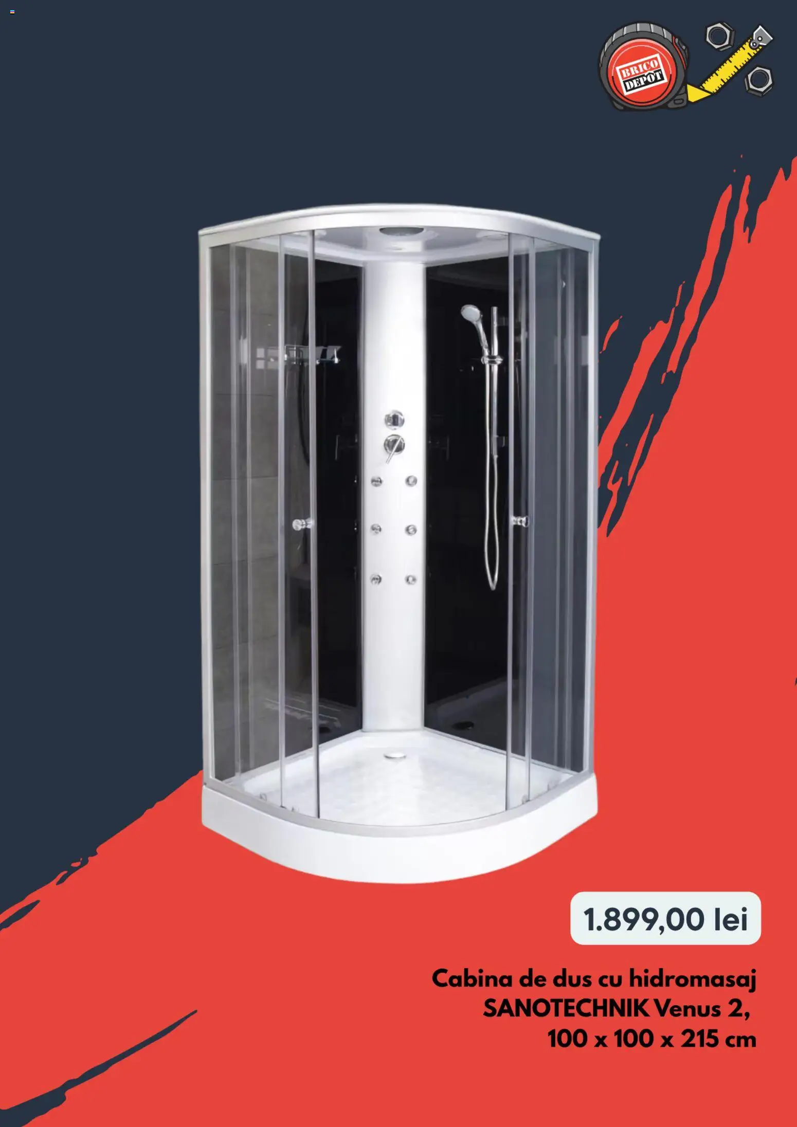 Noul catalog Brico Depot – valabil de la 16.04.2026 | Pagină: 5 | Produse: Duș