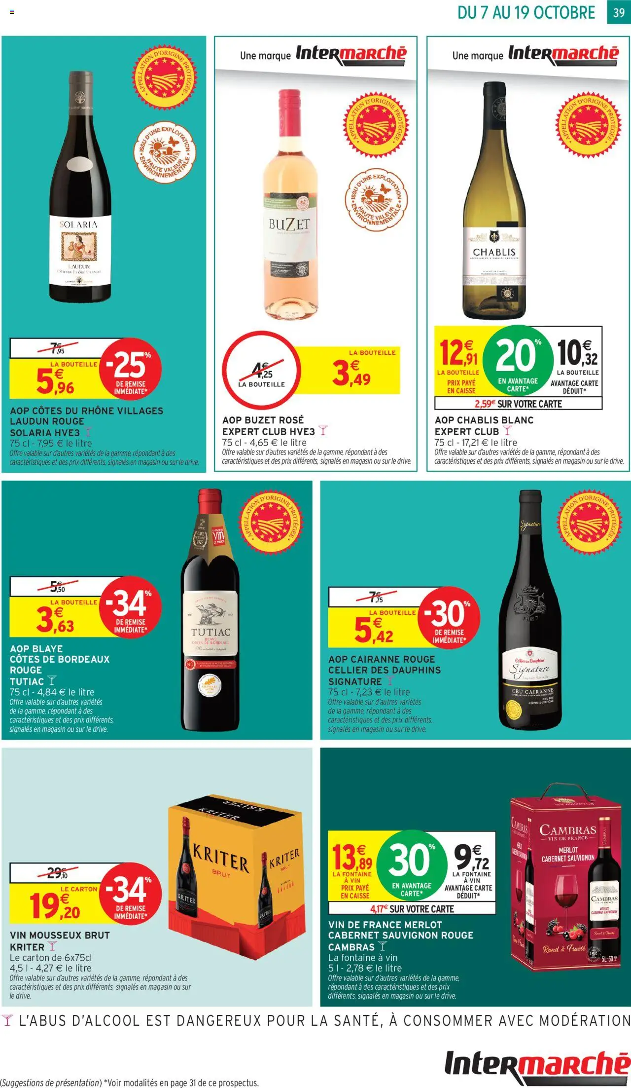 {H1} | Page: 39 | Produits: Vin mousseux, Mousseux, Vin
