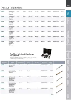 Makita-mainoslehti voimassa 24.03.2026 alkaen | Sivu: 261 | Tuotteet: Monitoimikone, Käsineet