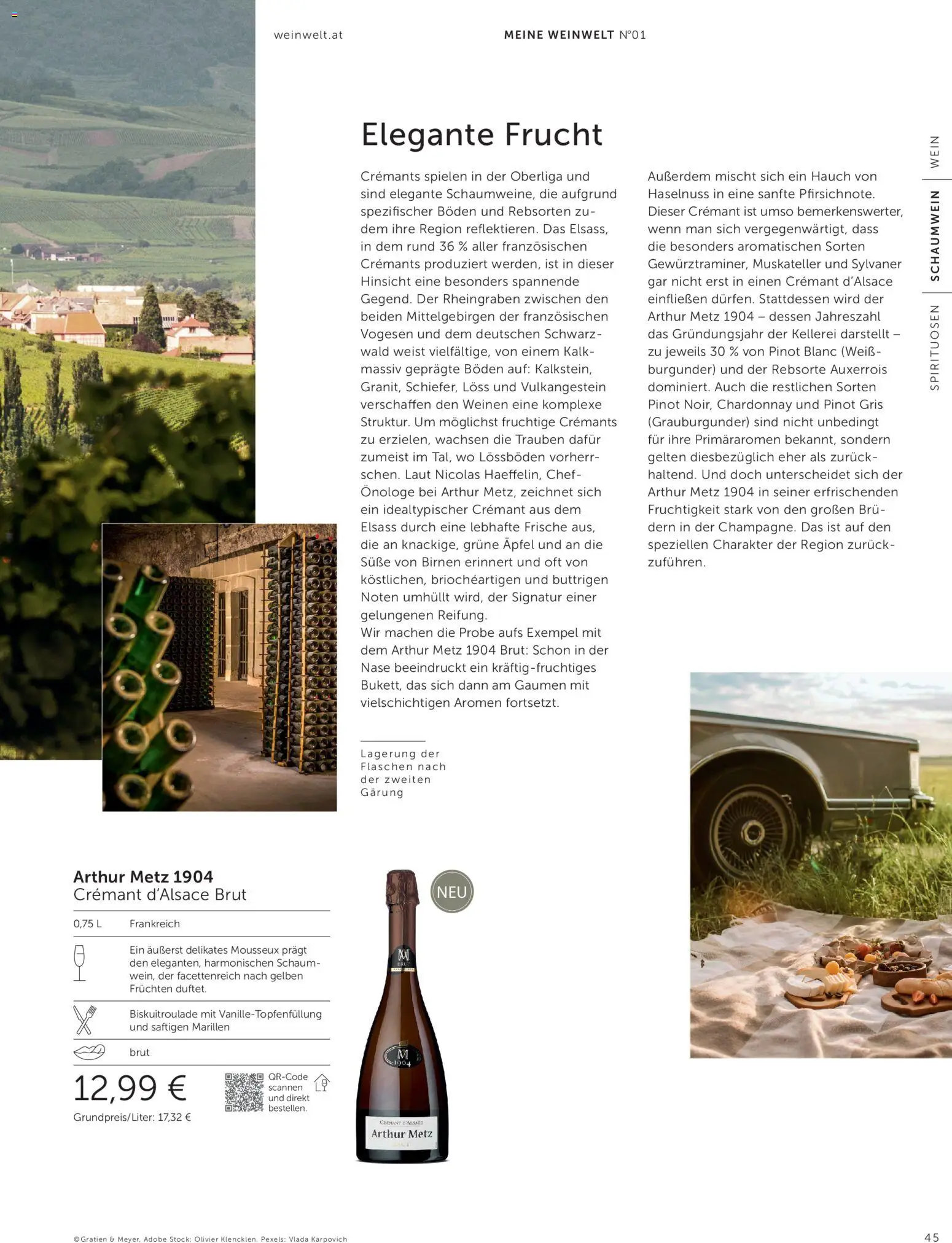 Interspar Meine Weinwelt Frühling 2026 gültig ab 05.03.2026 | Seite: 45 | Produkte: Wein, Äpfel