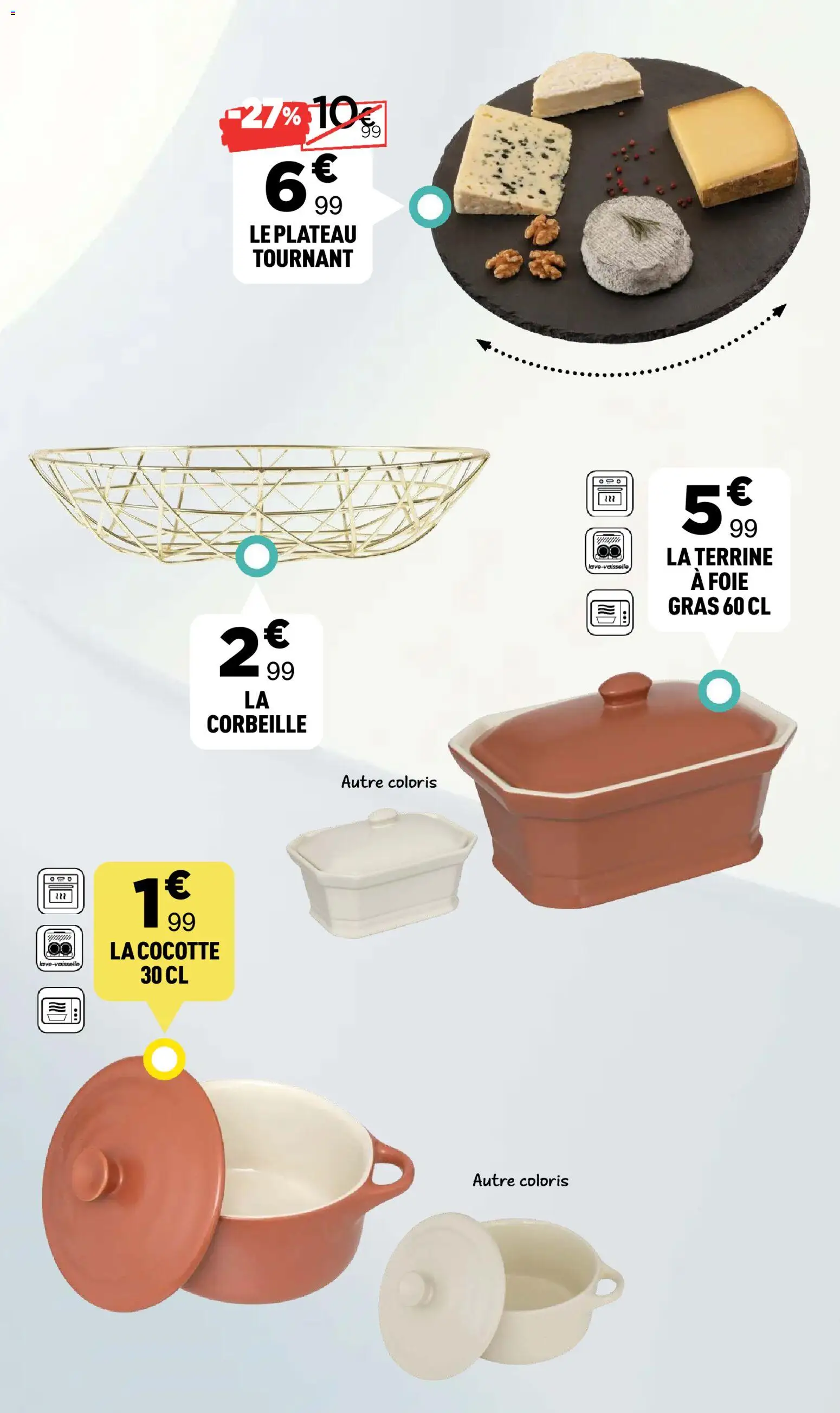 {H1} | Page: 3 | Produits: Plateau tournant, Plateau