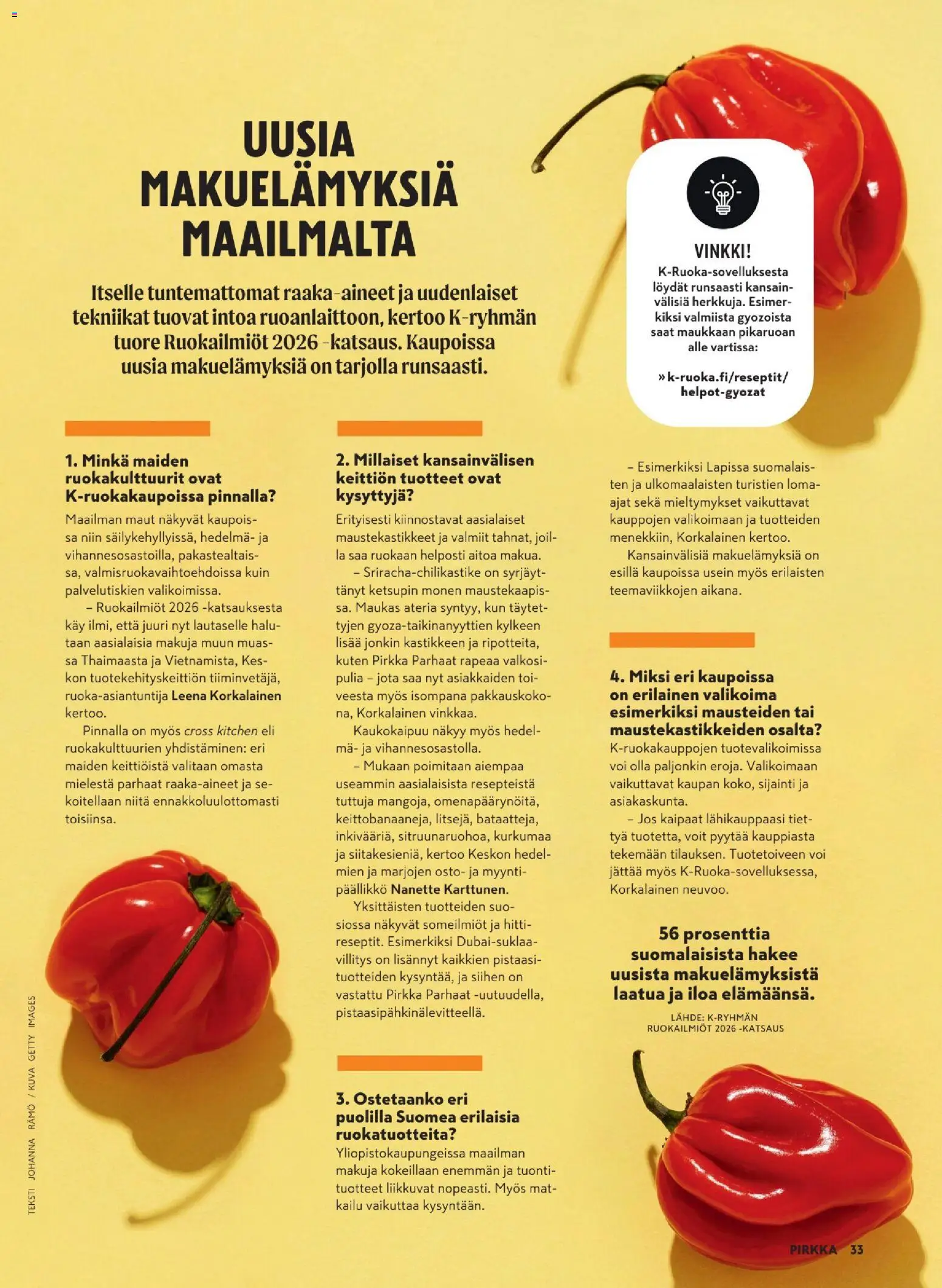 K-Market - Pirkka – voimassa 04.02.2026 alkaen | Sivu: 33