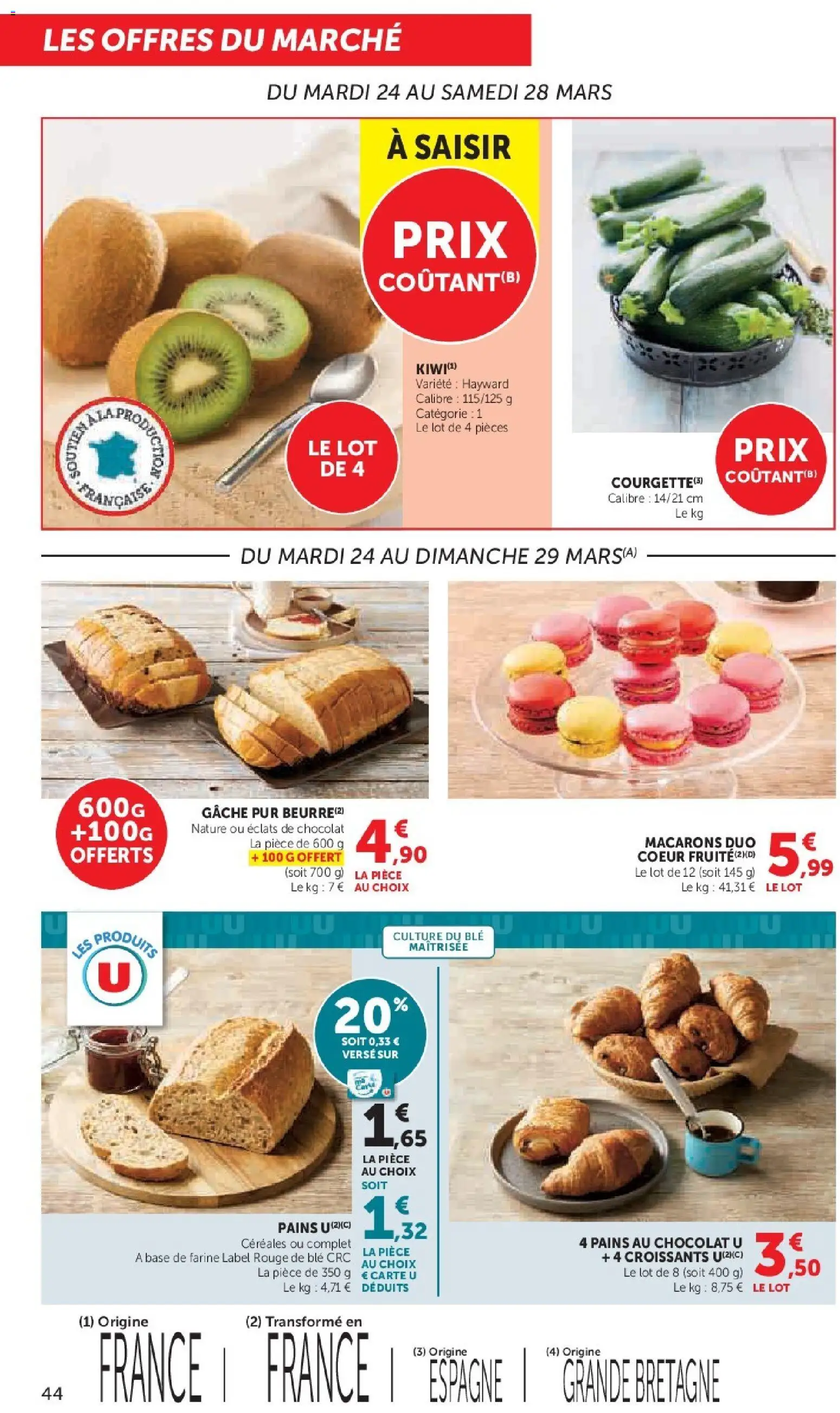 {H1} | Page: 44 | Produits: Base, Farine, Macarons, Céréales