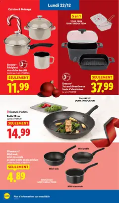 LIDL - Prévisualisation de Russell Hobbs Poêle 28 cm, Poêle 28 cm L'unité. n°485539 valide à partir de 18.12.2025 | Page: 68