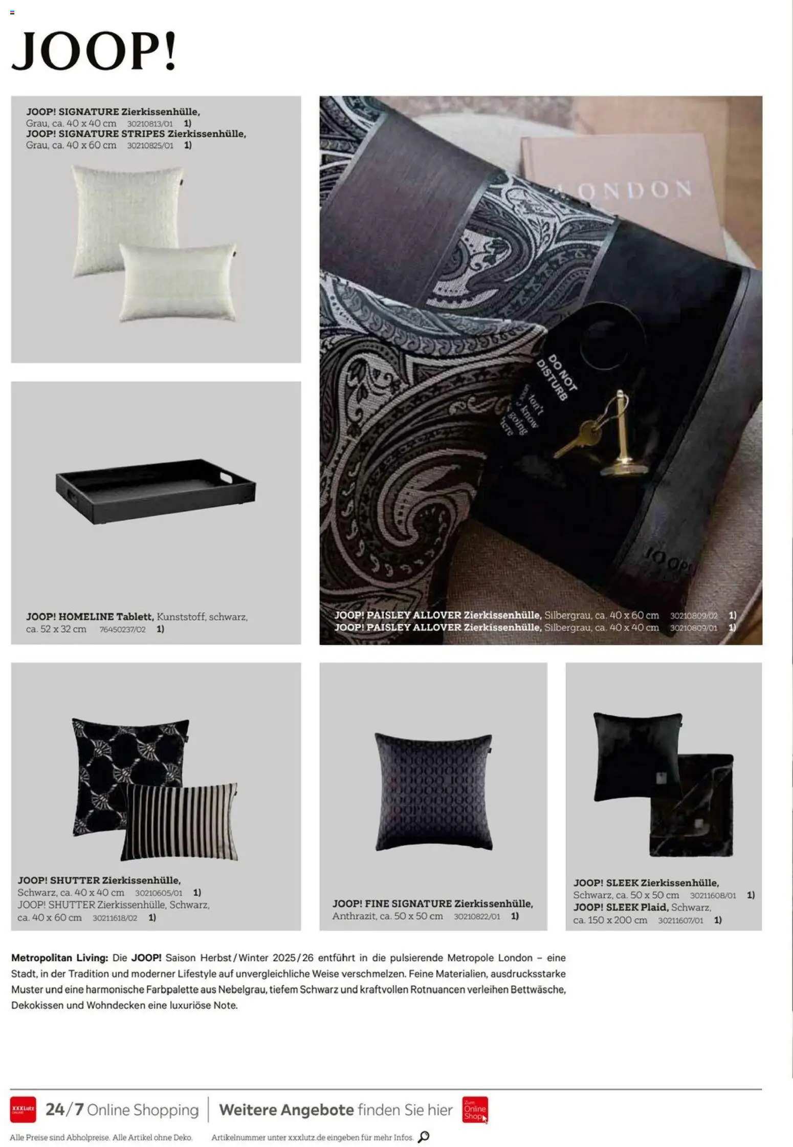 XXXL Lutz JOOP! Home Collection – gültig ab 19.12.2025 | Seite: 8