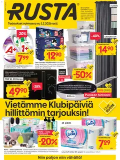 Rusta-mainoslehti voimassa 26.01.2026 alkaen
