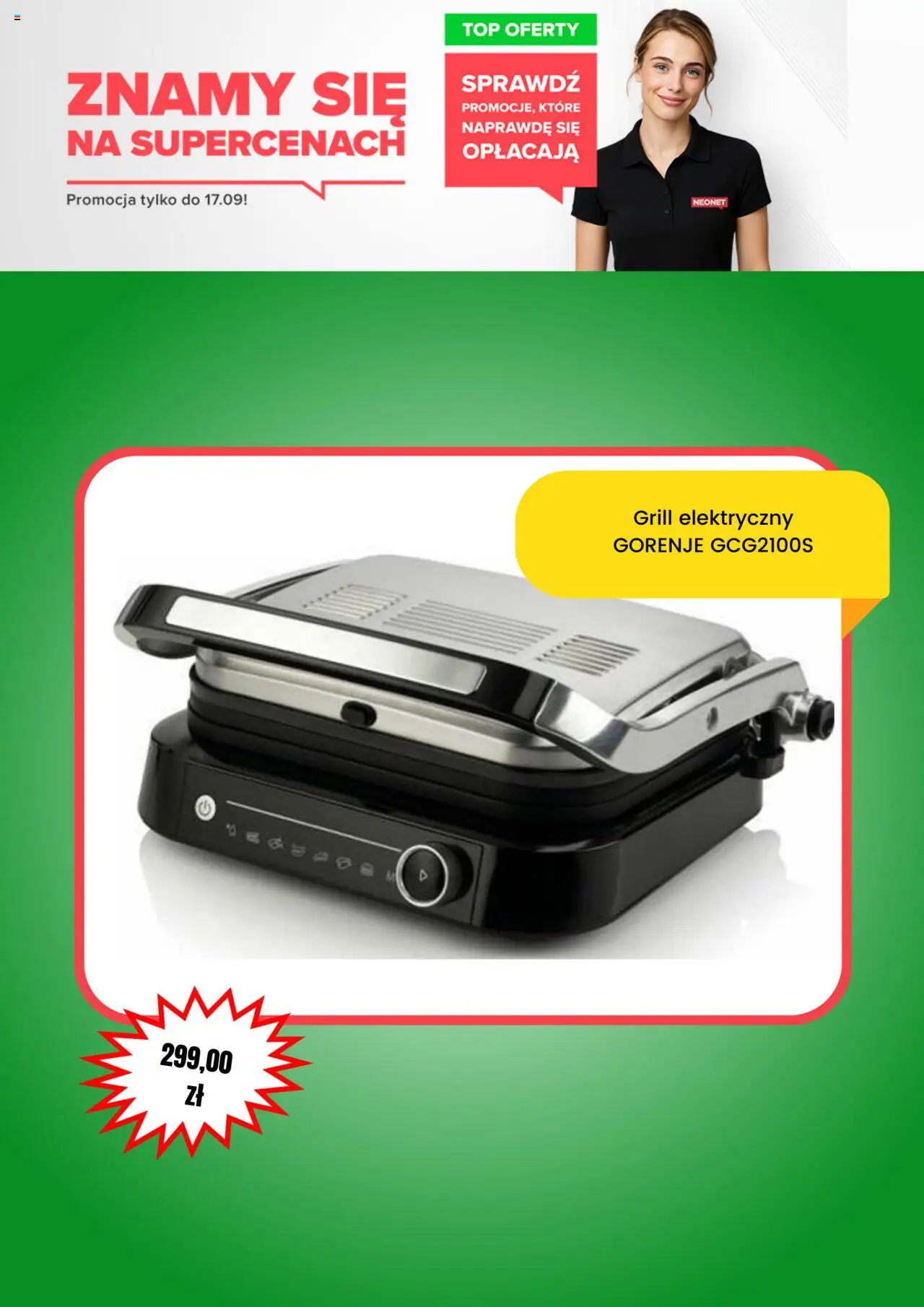 Neonet promocje od 04.09.2025 | Strona: 5 | Produkty: Top, Grill
