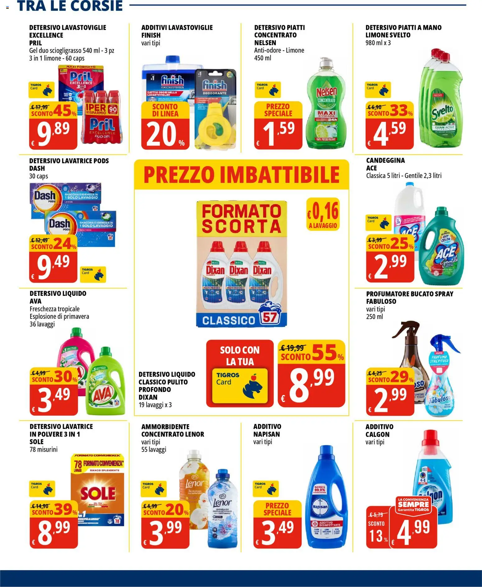 Volantino Tigros del 14.01.2026 | Pagina: 30 | Prodotti: Limone, Lavatrice, Lavastoviglie, Profumo