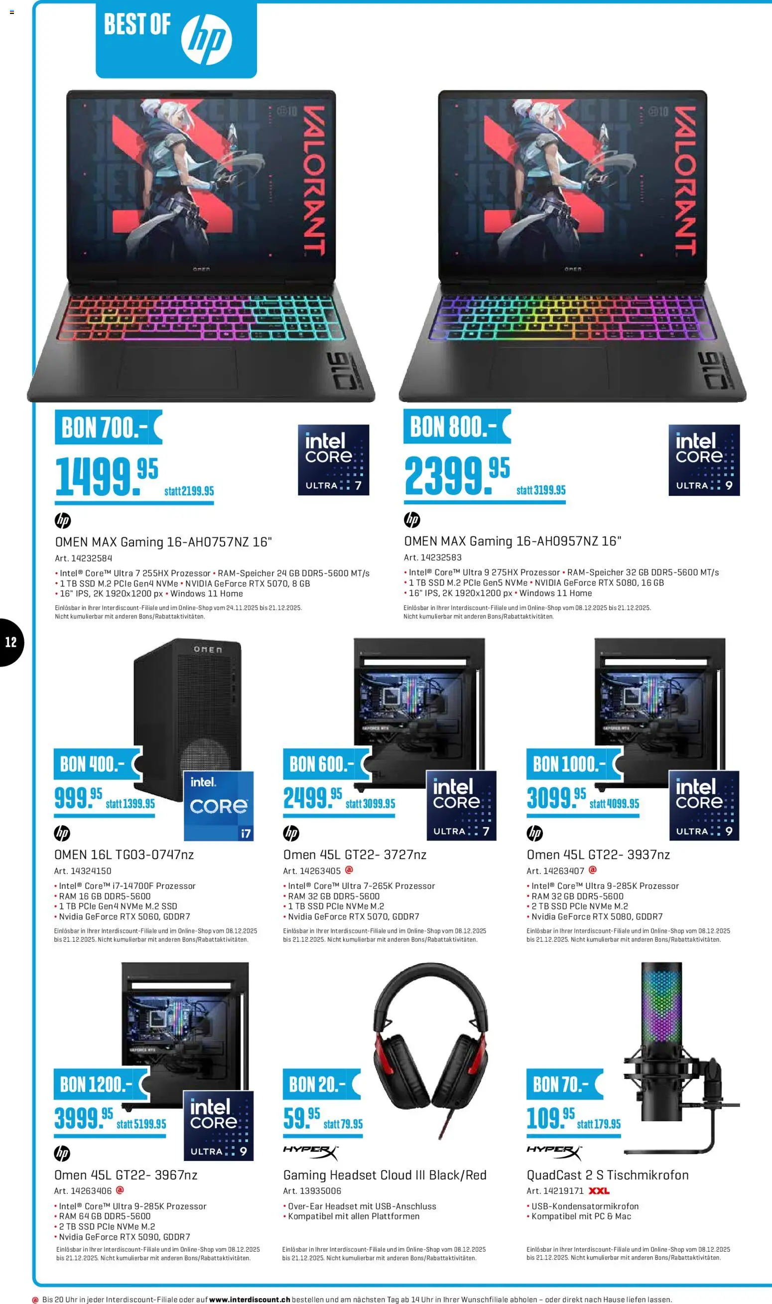 Interdiscount Aktionen – gültig ab 08.12.2025 | Seite: 12