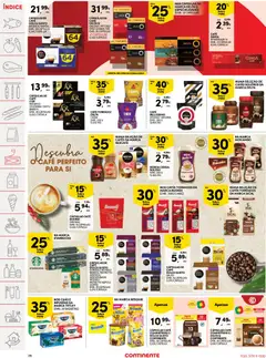 Pré-visualização CÁPSULAS DE CAFÉ DELTA Q QALIDUS/MYTHIQ/EPIQ/QHARACTER +7 CÁPSULAS, EMB.: 93 CÁPSULAS +7 CAPSULAS 0,34€/CAPSULA válido de 18.11.2025 | Página: 26