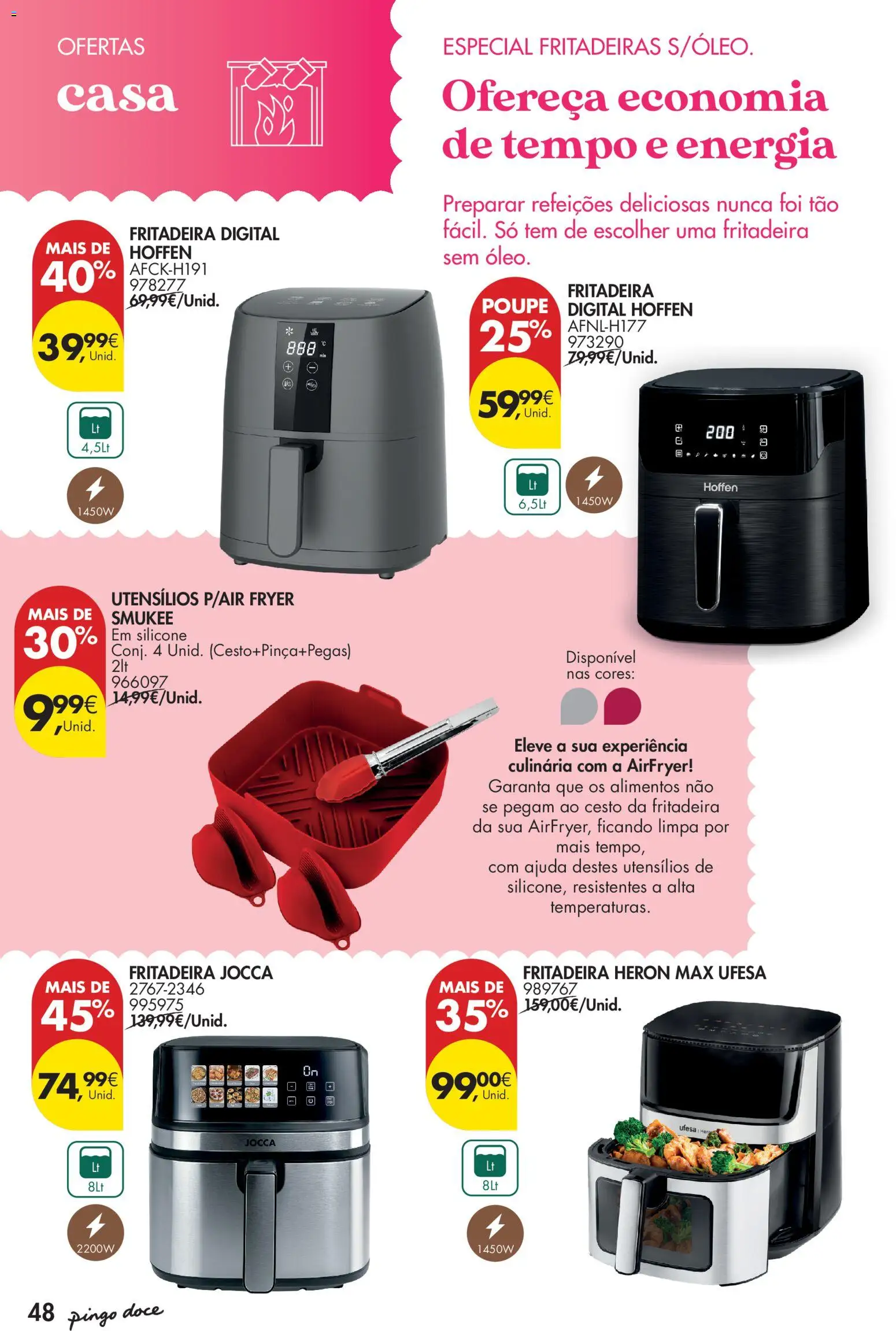 Pingo Doce - Natal │ válido de 11.11.2025 | Página: 48 | Produtos: Air fryer