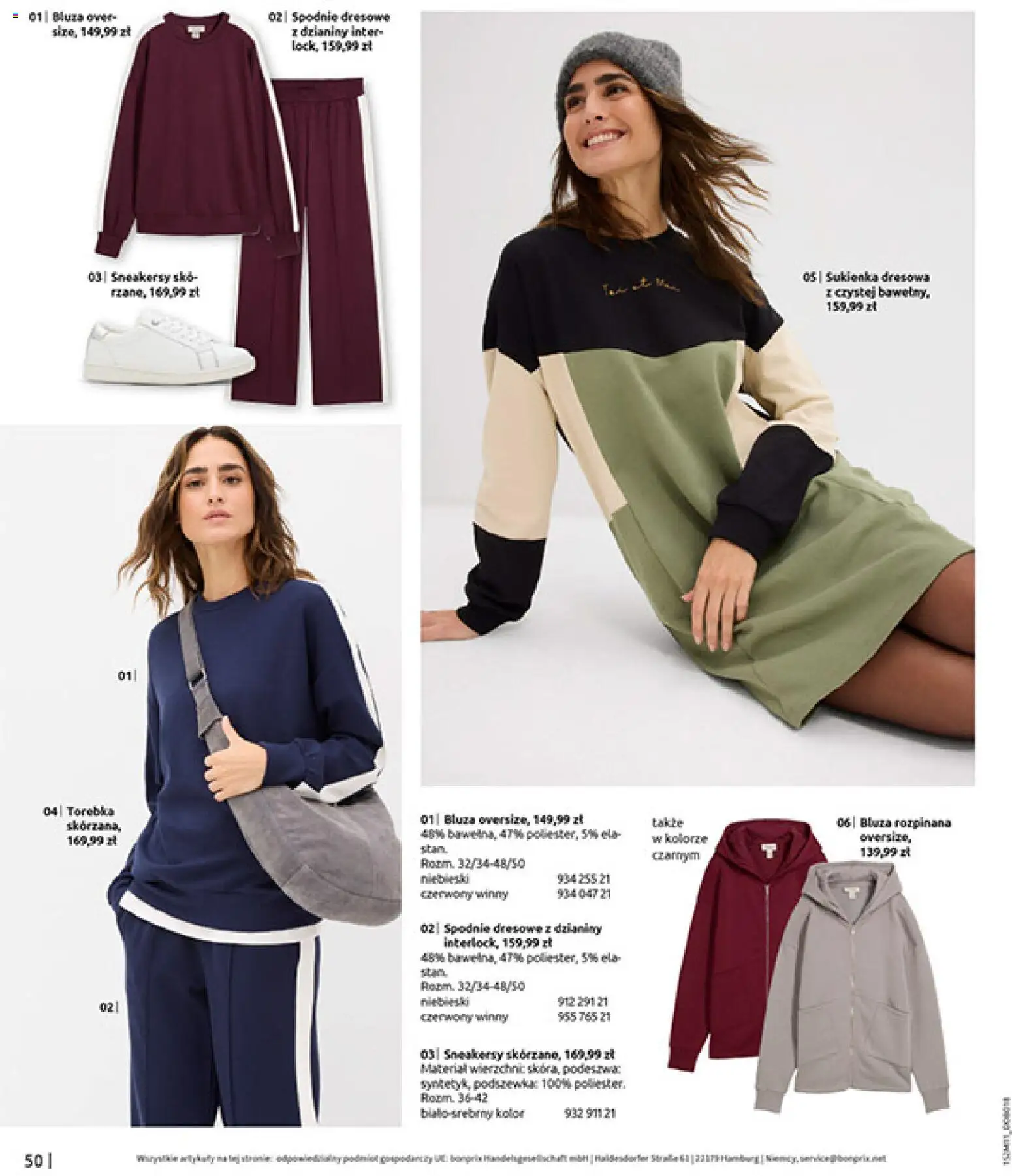 BonPrix Katalog - Na Listę Życzeń od 15.12.2025 | Strona: 52 | Produkty: Spodnie, Torebka, Sukienka