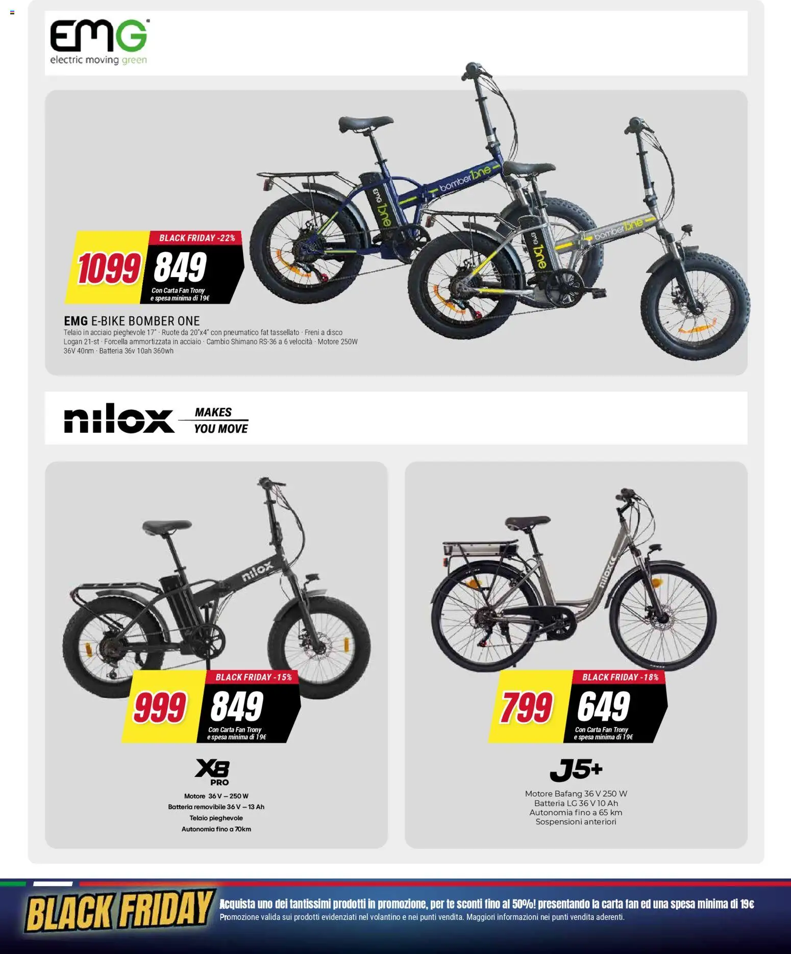 Volantino Trony del 25.11.2025 | Pagina: 25 | Prodotti: Tè, Disco, Fan, Batteria