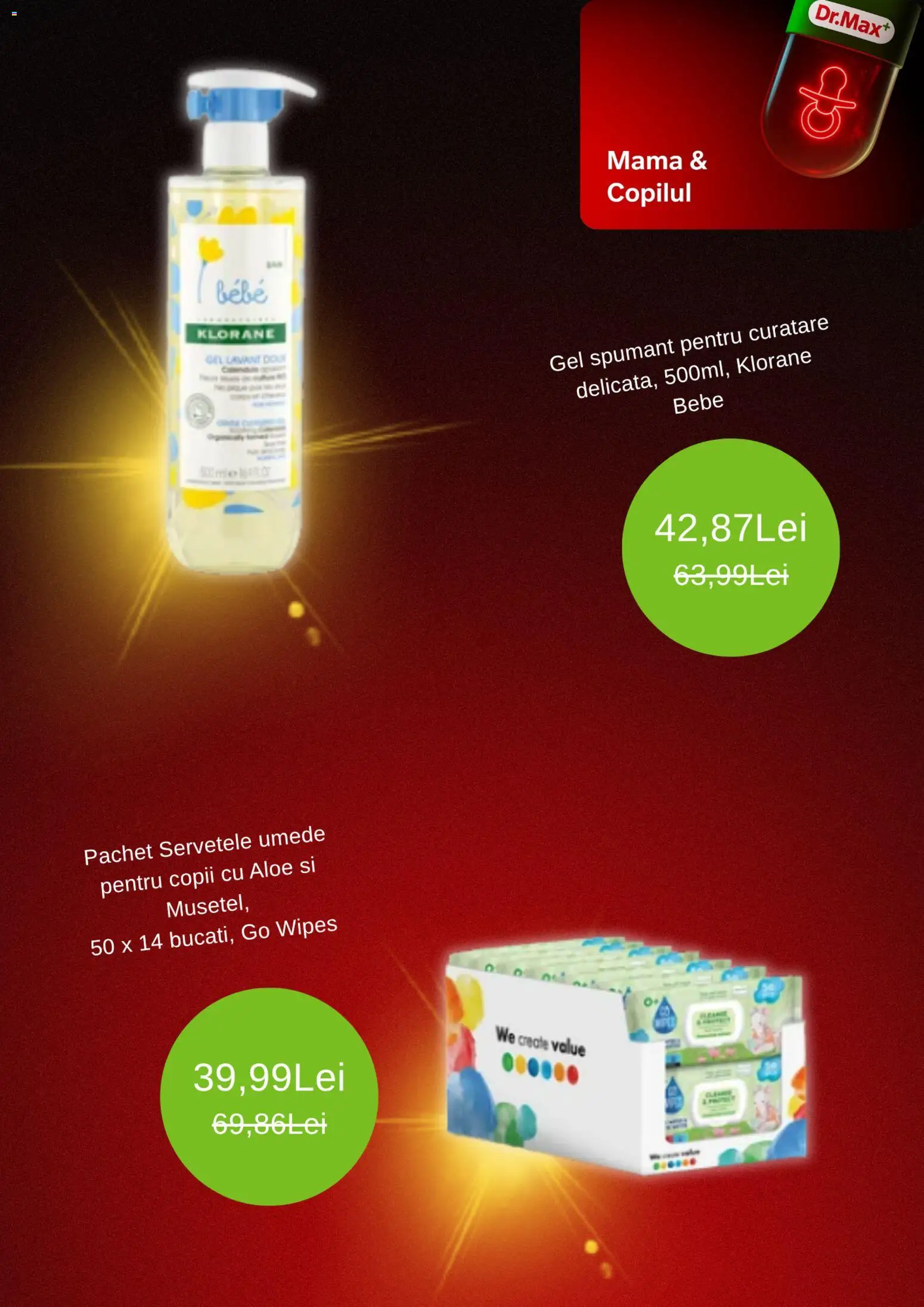 Noul catalog Dr.Max – valabil de la 10.11.2025 | Pagină: 4 | Produse: Șervețele umede