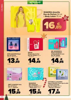Vista previa Carrefour folleto válido desde el 03.12.2025 | Página: 42 | Productos: Eau de toilette, Body, Eau de parfum, Neceser