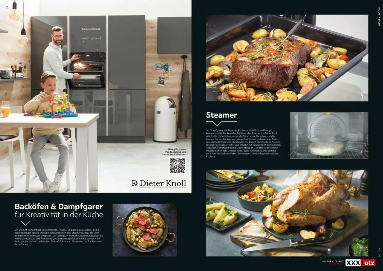 XXXLutz - Die neuen Küchentrends gültig ab 01.08.2025 | Seite: 56 | Produkte: Gemüse, Ofen, Brot