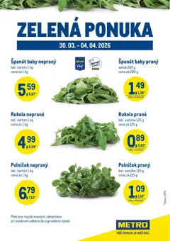 Metro leták platný od 30.03.2026