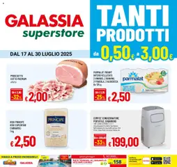 Anteprima del volantino Galassia Superstore catalogo valido a partire dal 17.07.2025