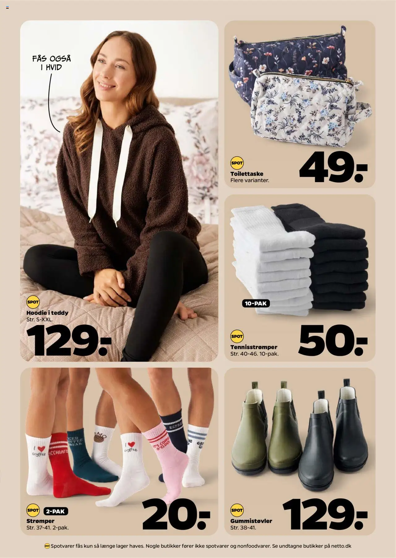 Netto tilbudsavis – gyldig fra 20.09.2025 | Side: 31 | Produkter: Strømper