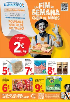 Pré-visualização E.Leclerc Catálogo Fim de Semana válido de 10.04.2026