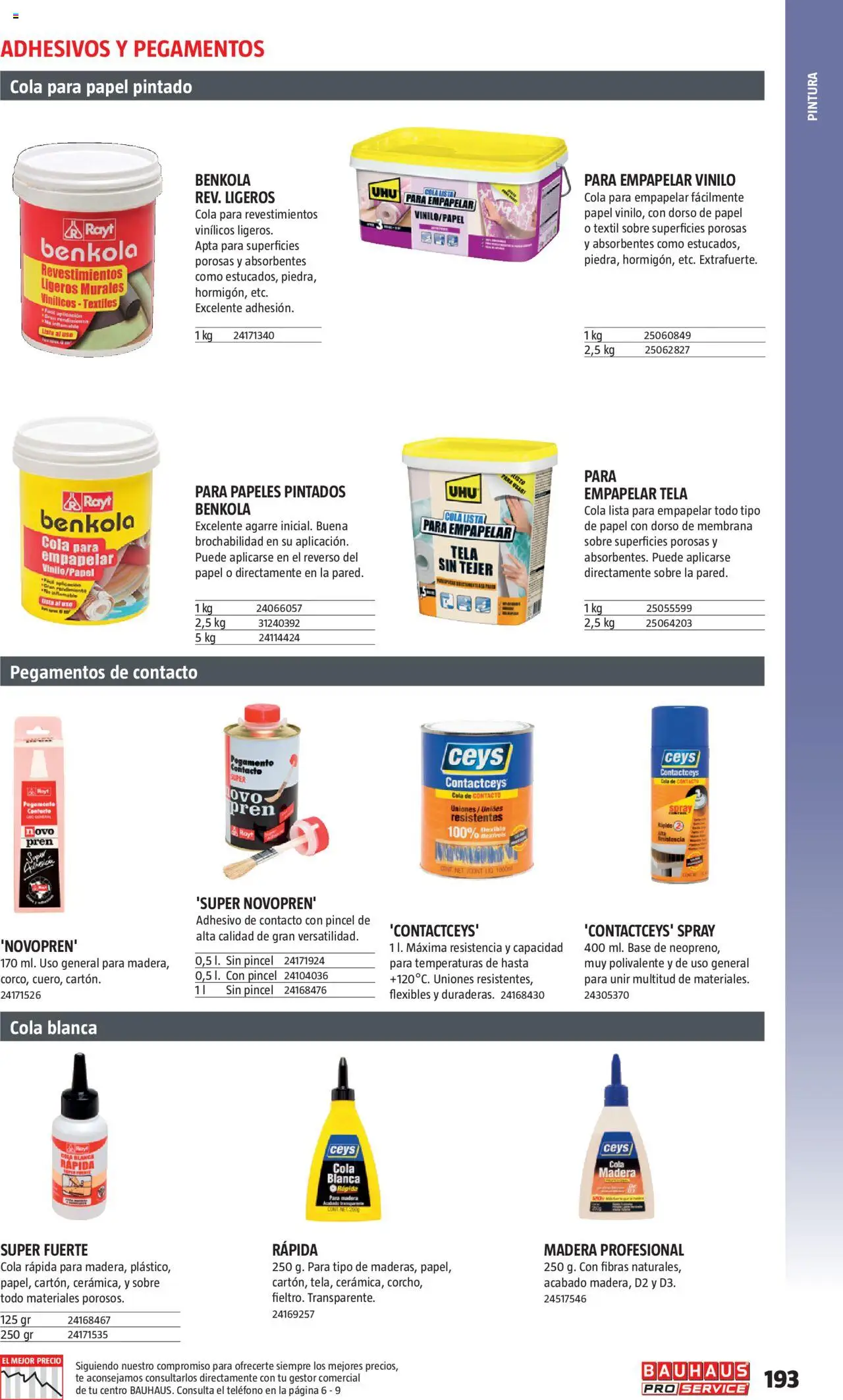 Bauhaus - ProService  │ válido desde el 24.02.2025 | Página: 193 | Productos: General, Té, Teléfono