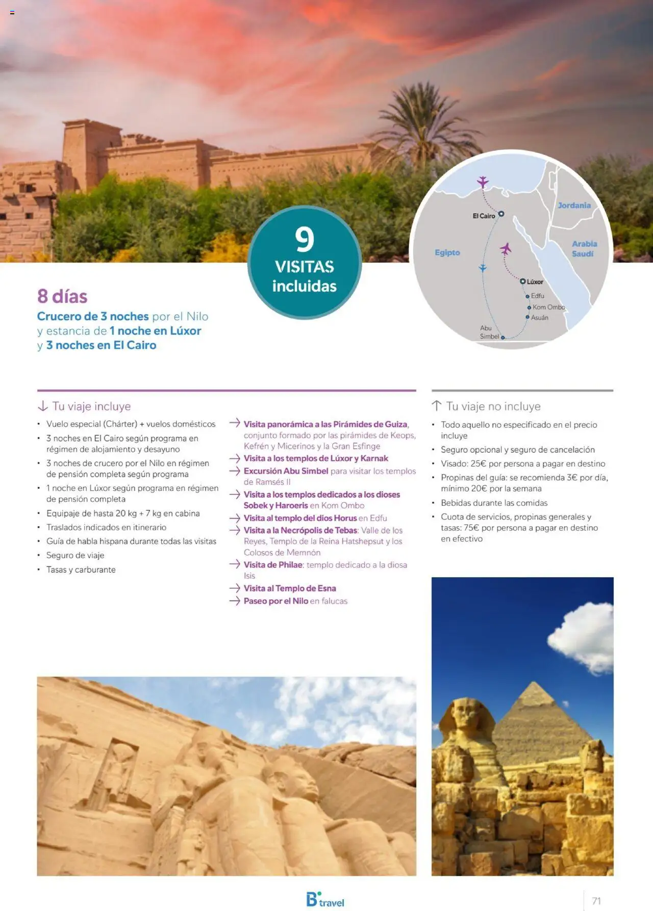 B the travel brand Egipto │ válido desde el 01.07.2025 | Página: 71