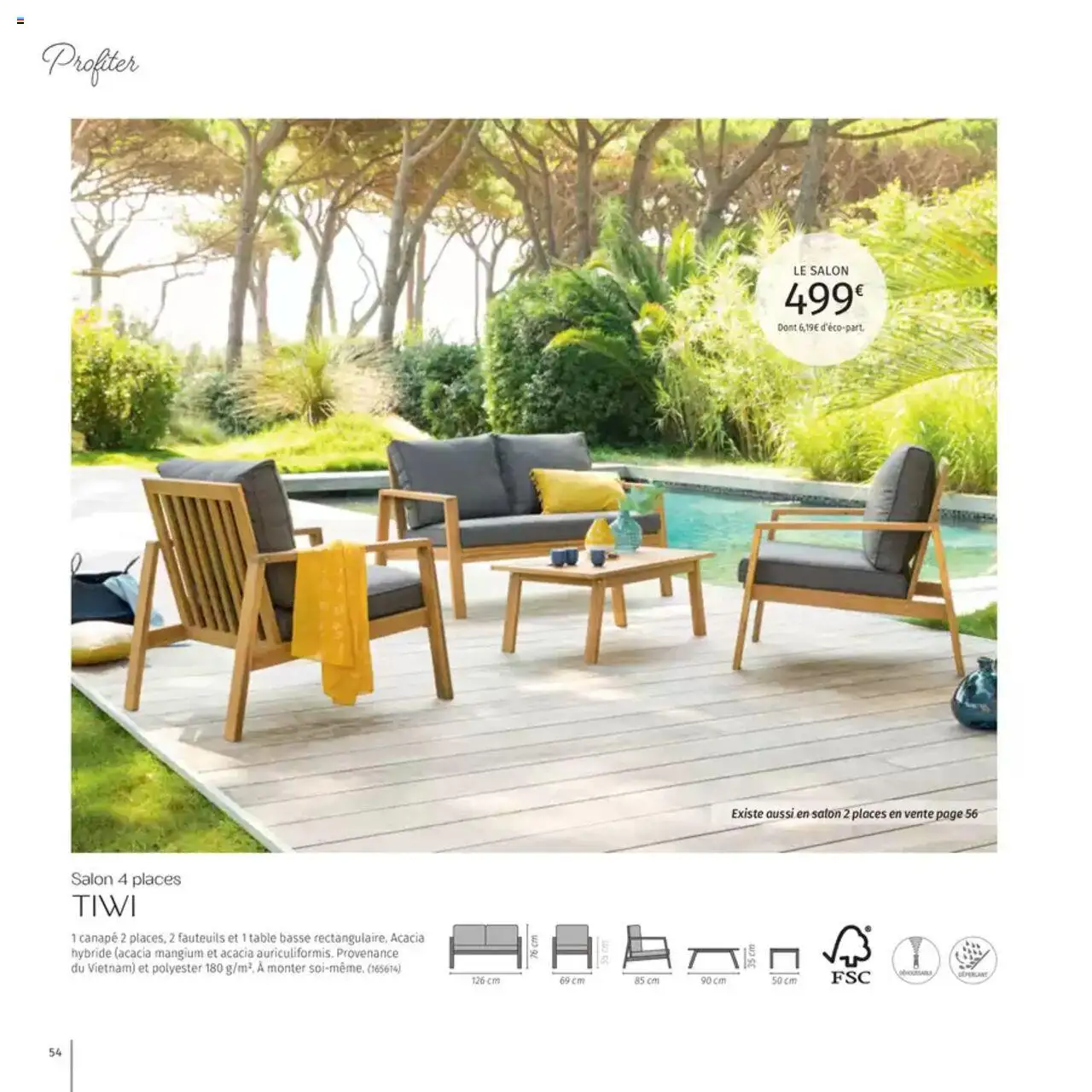  | Page: 54 | Produits: Canapé, Table basse, Table
