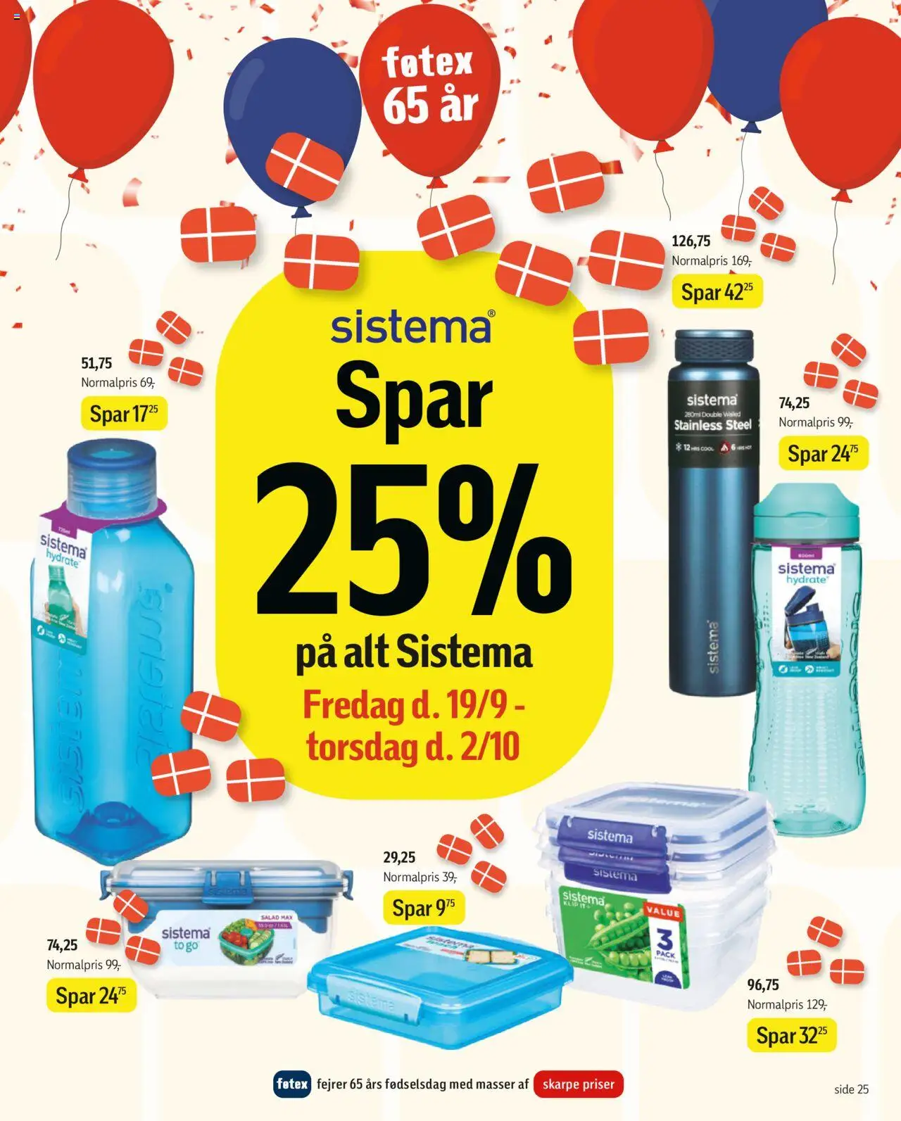 Føtex tilbudsavis – gyldig fra 19.09.2025 | Side: 25