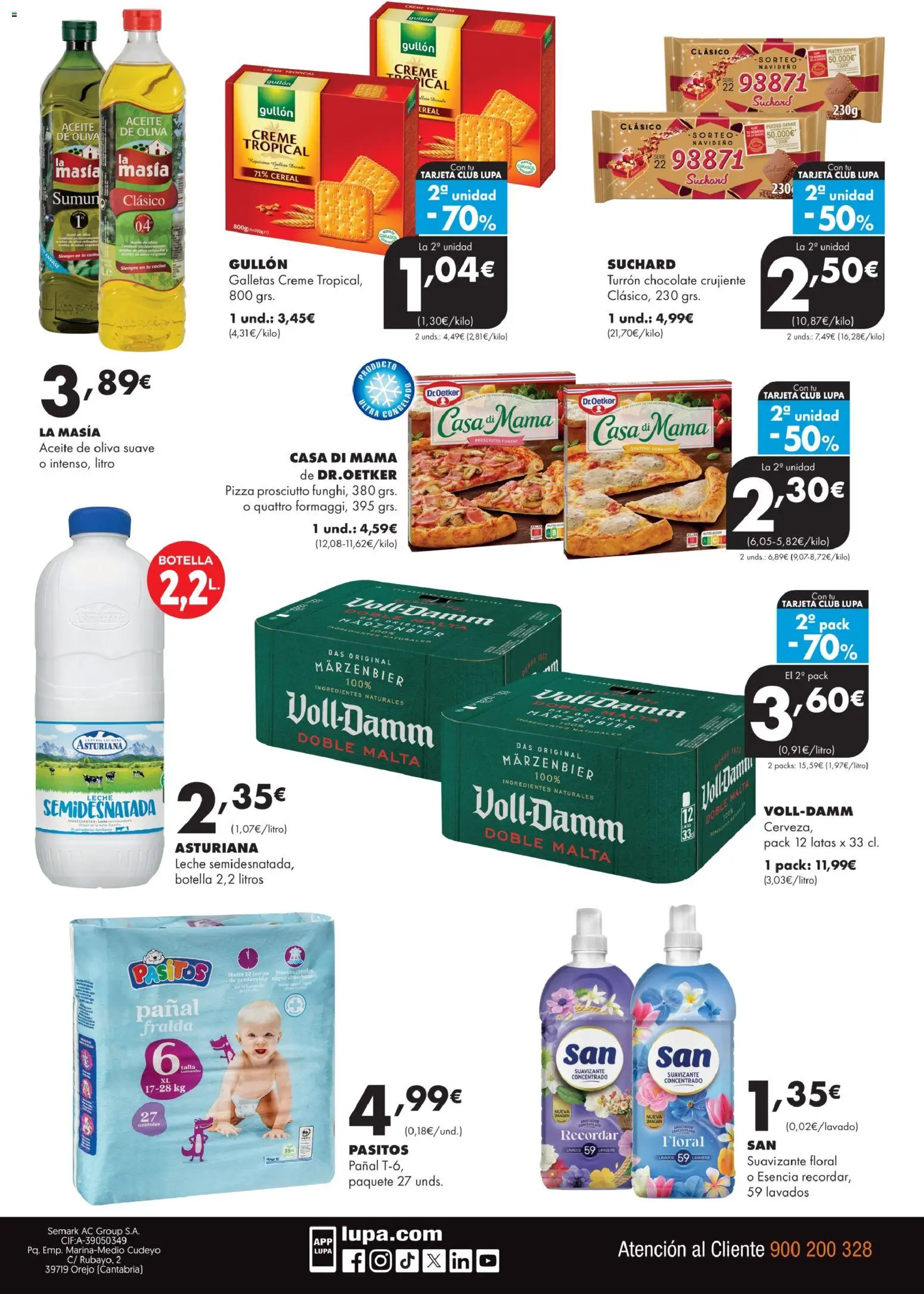 Lupa Supermercados folleto │ válido desde el 06.11.2025 | Página: 4 | Productos: Κρεμάστρα, Chocolate, Pizza, Galletas