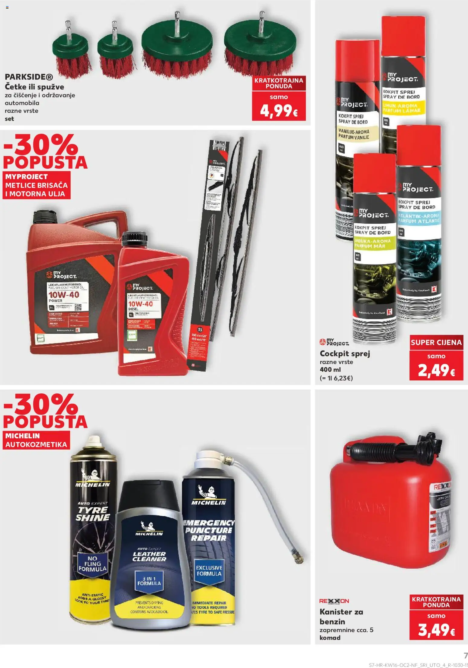 Kaufland katalog | vrijedi od 15.04.2026 | Stranica: 7 | Proizvodi: Kanister, Parkside