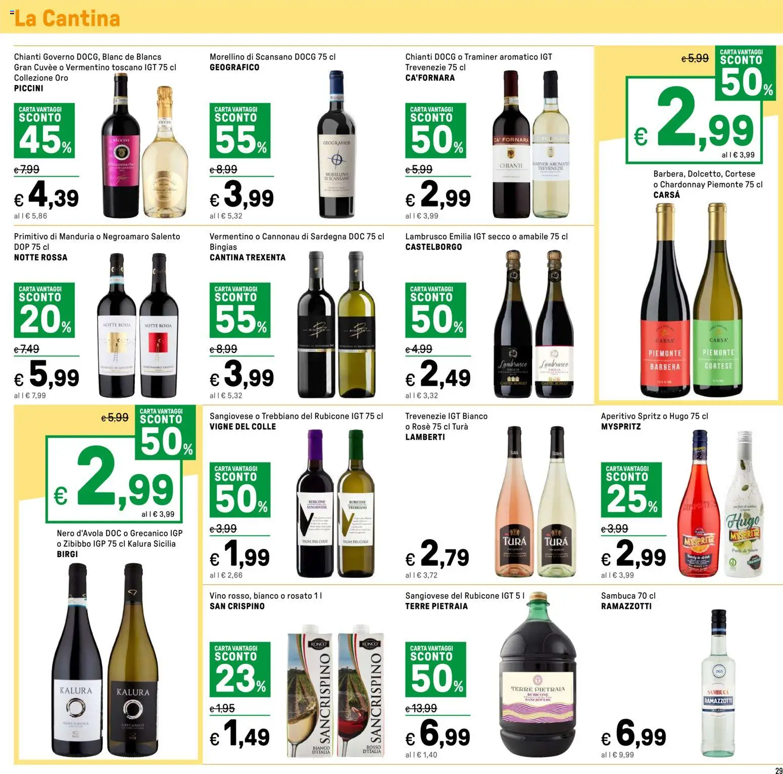 Volantino Iper del 07.04.2026 | Pagina: 29 | Prodotti: Vino, Aperitivo