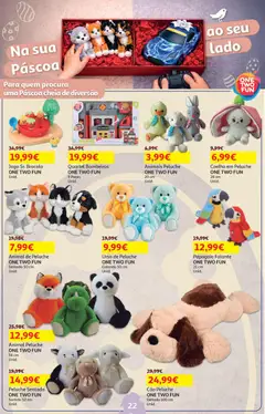 Pré-visualização Auchan - Páscoa válido de 25.03.2026 | Página: 22 | Produtos: Papagaio, Coelho
